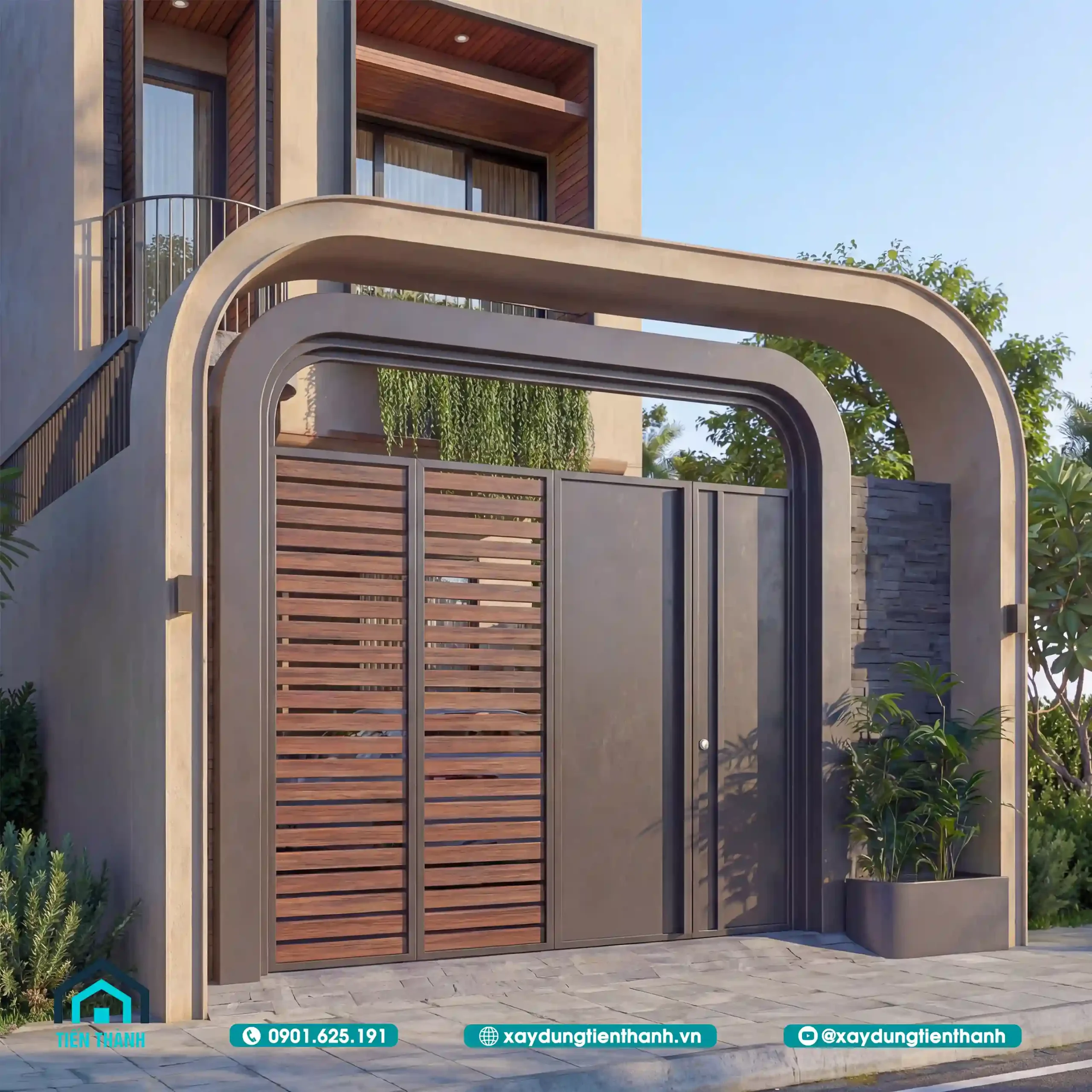 Mẫu Mặt Tiền Nhà Ống 3 Tầng Hiện Đại: Kiến Trúc Đột Phá mau mat tien nha ong 3 tang hien dai 7 scaled - Mẫu Mặt Tiền Nhà Ống 3 Tầng Hiện Đại: Kiến Trúc Đột Phá