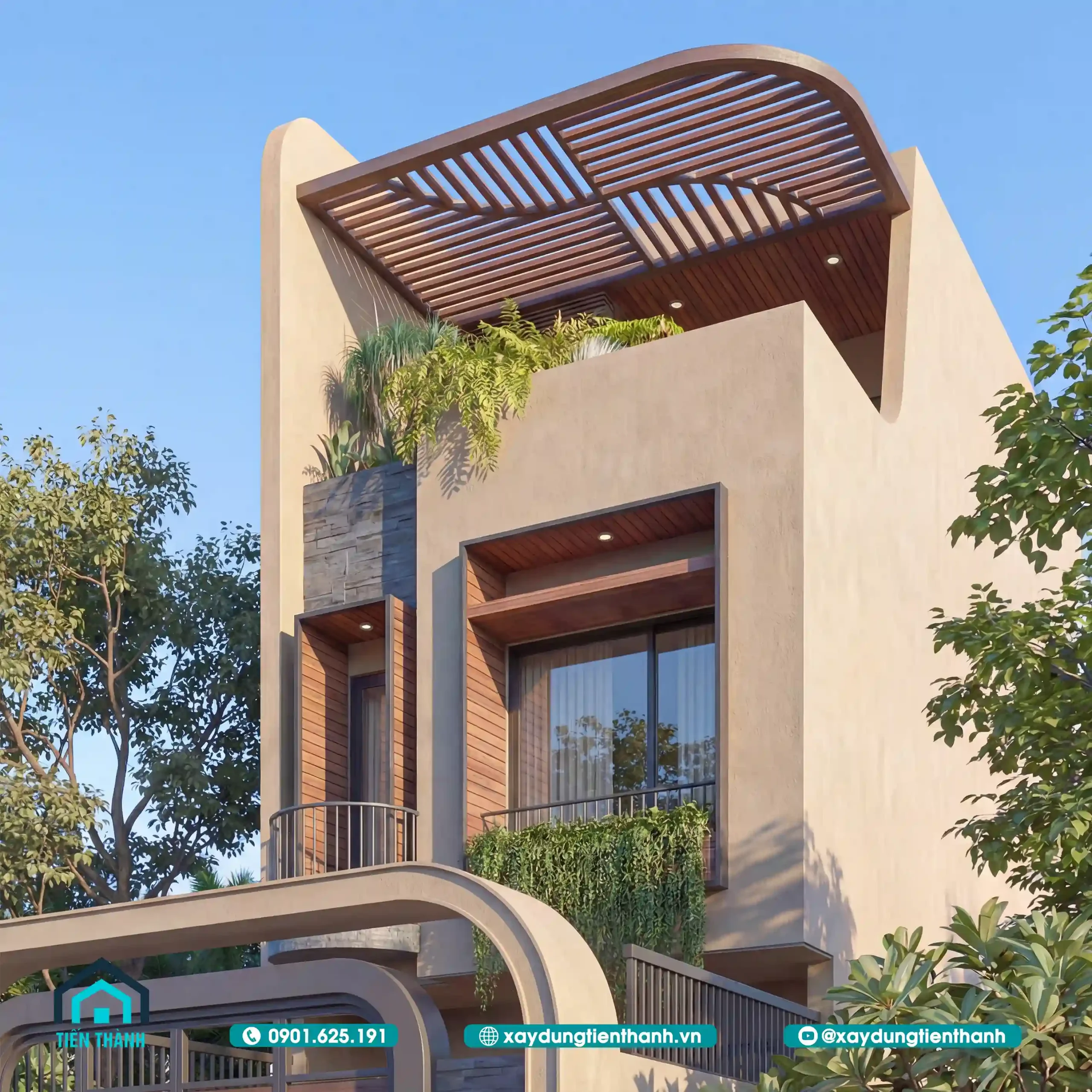 Mẫu Mặt Tiền Nhà Ống 3 Tầng Hiện Đại: Kiến Trúc Đột Phá mau mat tien nha ong 3 tang hien dai 8 scaled - Mẫu Mặt Tiền Nhà Ống 3 Tầng Hiện Đại: Kiến Trúc Đột Phá