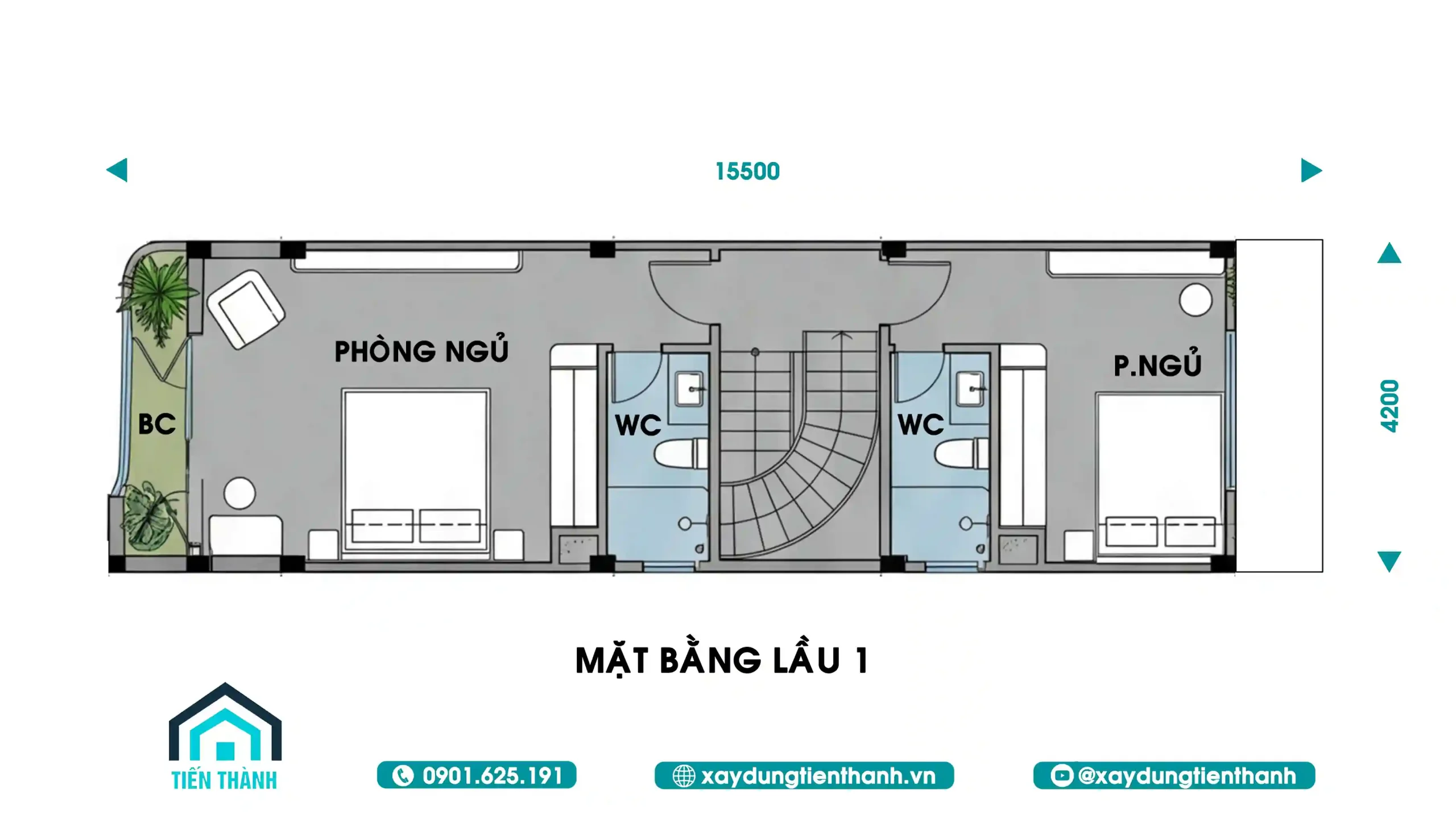 Mẫu Nhà 3 Tầng 1 Tum Hiện Đại: Giải Pháp Kiến Trúc Tối Ưu mau nha 3 tang 1 tum hien dai 2 scaled - Mẫu Nhà 3 Tầng 1 Tum Hiện Đại: Giải Pháp Kiến Trúc Tối Ưu