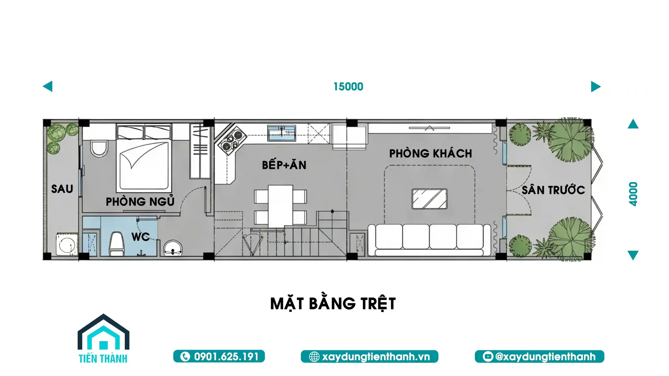 Mẫu Nhà 3 Tầng 4m Mặt Tiền: Giải Pháp Tối Ưu Công Năng mau nha 3 tang 4m mat tien 1 scaled - Mẫu Nhà 3 Tầng 4m Mặt Tiền: Giải Pháp Tối Ưu Công Năng
