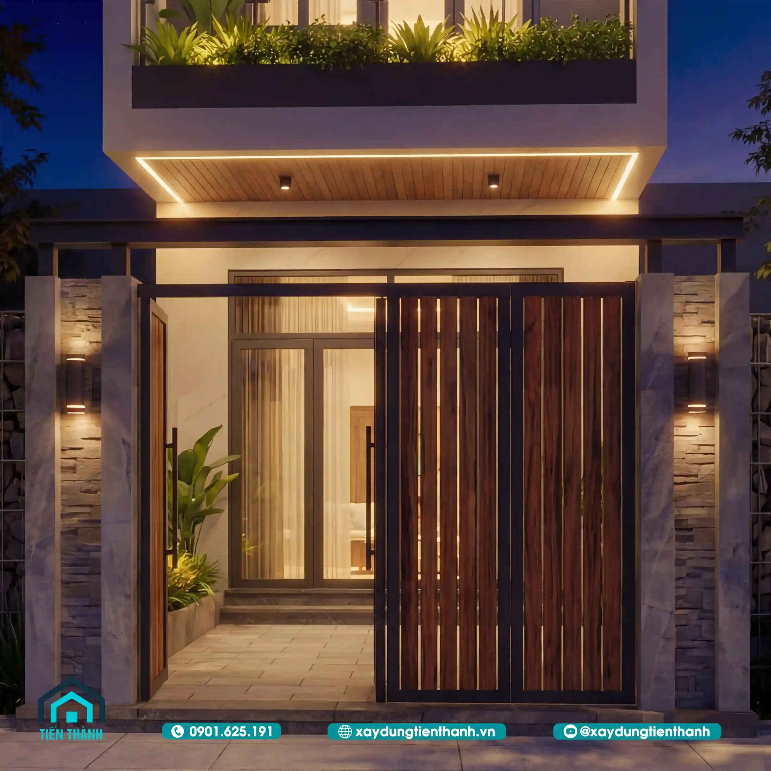 Mẫu Nhà 3 Tầng 4m Mặt Tiền: Giải Pháp Tối Ưu Công Năng mau nha 3 tang 4m mat tien 12 scaled - Mẫu Nhà 3 Tầng 4m Mặt Tiền: Giải Pháp Tối Ưu Công Năng