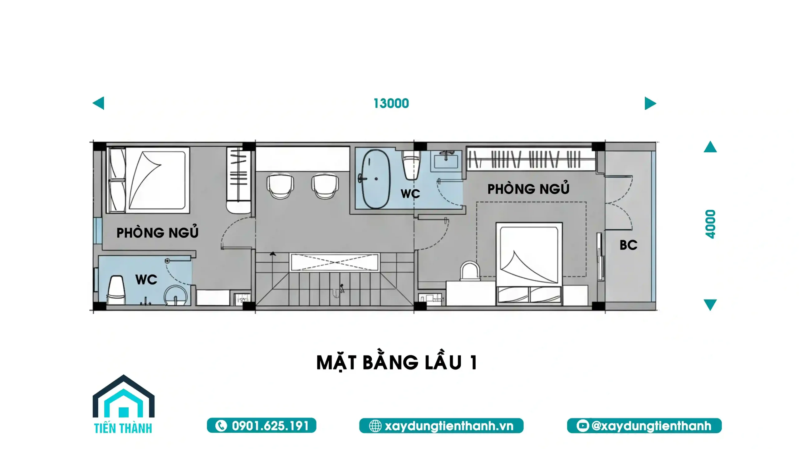 Mẫu Nhà 3 Tầng 4m Mặt Tiền: Giải Pháp Tối Ưu Công Năng mau nha 3 tang 4m mat tien 2 scaled - Mẫu Nhà 3 Tầng 4m Mặt Tiền: Giải Pháp Tối Ưu Công Năng