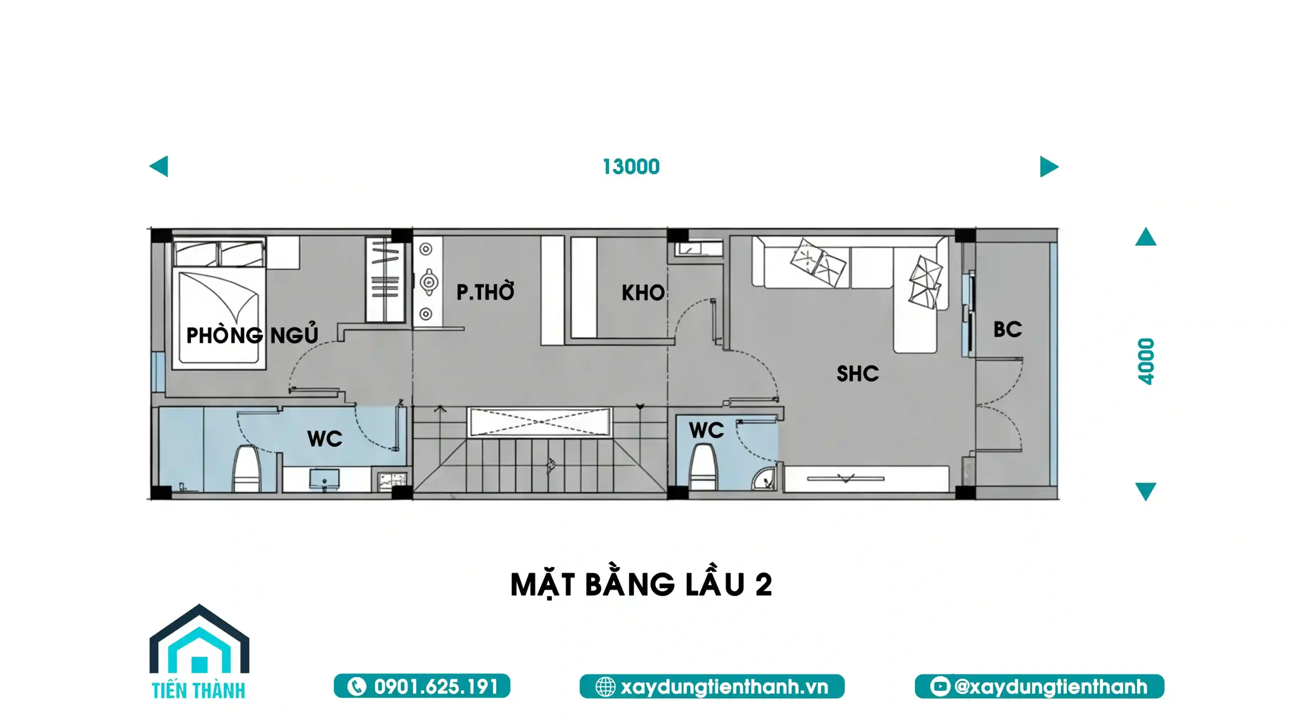 Mẫu Nhà 3 Tầng 4m Mặt Tiền: Giải Pháp Tối Ưu Công Năng mau nha 3 tang 4m mat tien 3 scaled - Mẫu Nhà 3 Tầng 4m Mặt Tiền: Giải Pháp Tối Ưu Công Năng