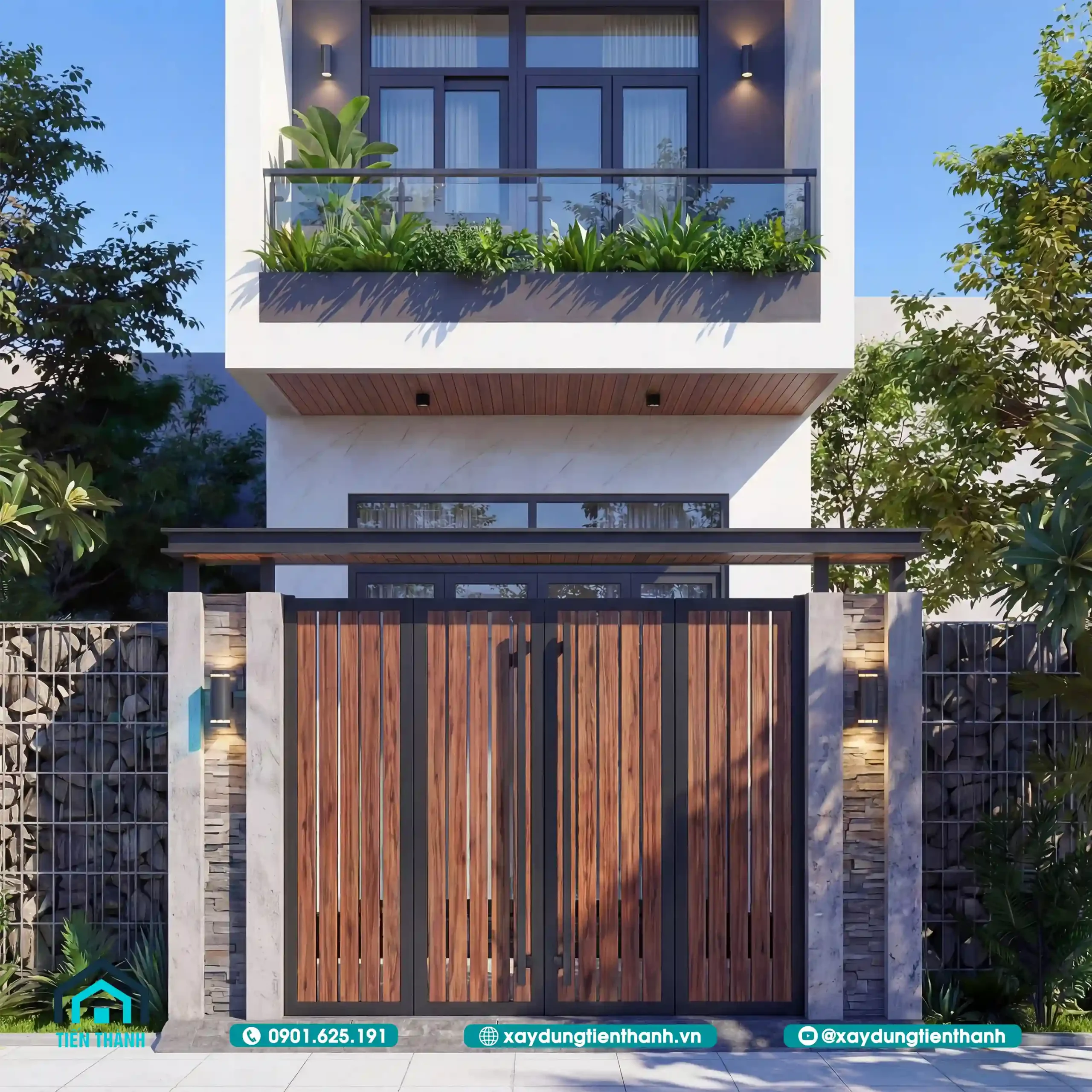 Mẫu Nhà 3 Tầng 4m Mặt Tiền: Giải Pháp Tối Ưu Công Năng mau nha 3 tang 4m mat tien 8 scaled - Mẫu Nhà 3 Tầng 4m Mặt Tiền: Giải Pháp Tối Ưu Công Năng