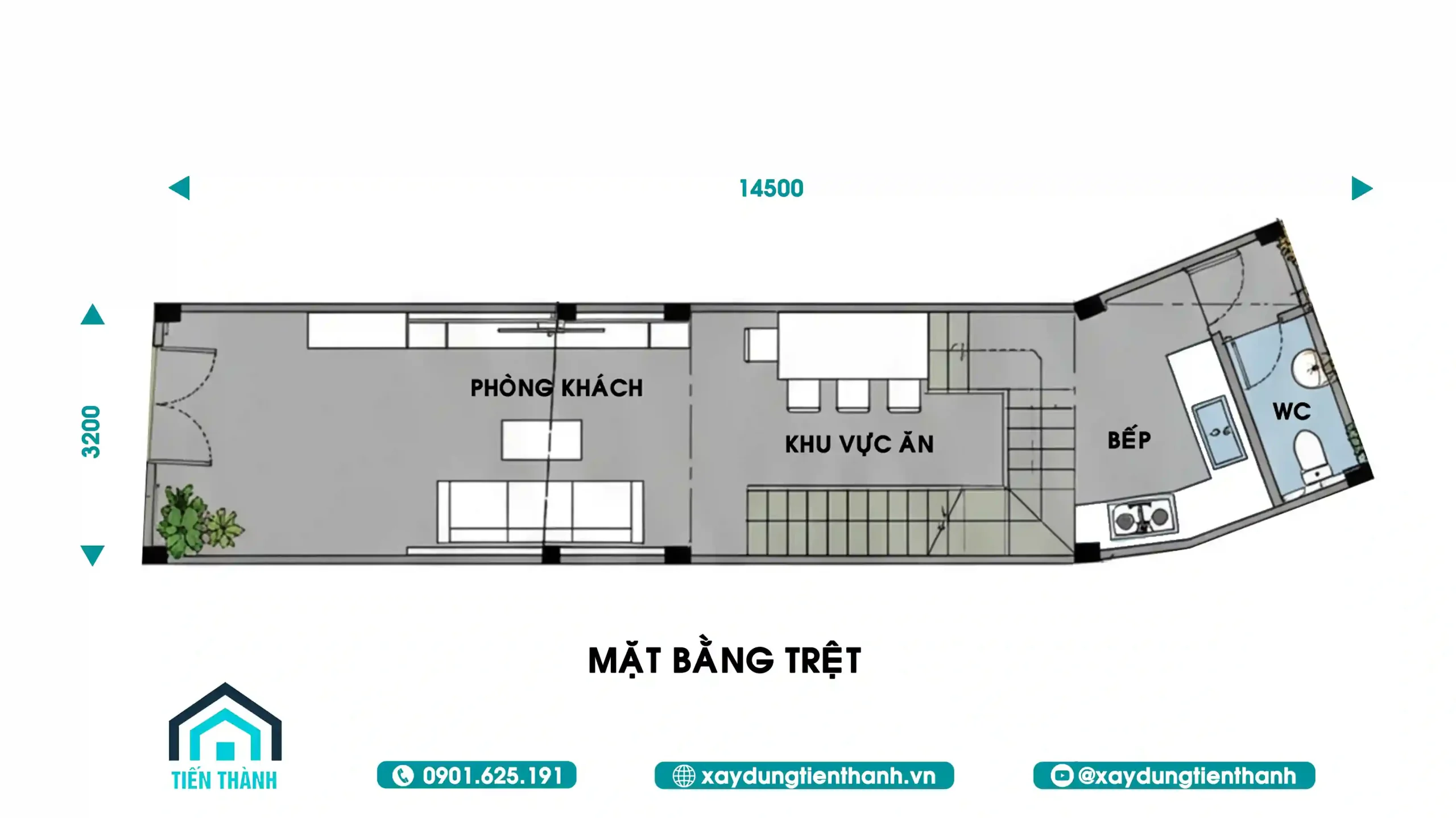 Mẫu Nhà 3 Tầng Giá Rẻ: Tối Ưu Cho Diện Tích Nhỏ mau nha 3 tang gia re 1 scaled - Mẫu Nhà 3 Tầng Giá Rẻ: Tối Ưu Cho Diện Tích Nhỏ