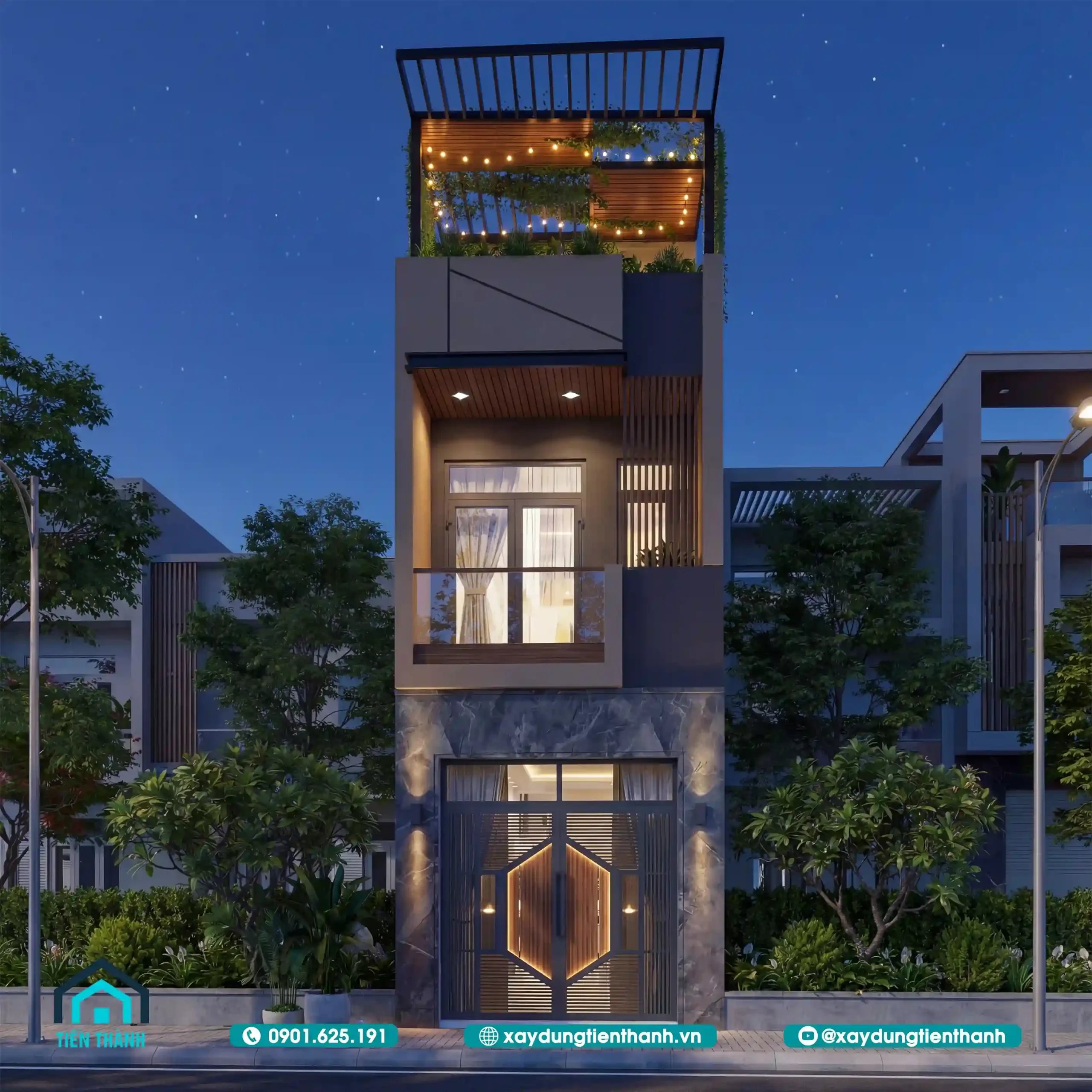 Mẫu Nhà 3 Tầng Giá Rẻ: Tối Ưu Cho Diện Tích Nhỏ mau nha 3 tang gia re 10 scaled - Mẫu Nhà 3 Tầng Giá Rẻ: Tối Ưu Cho Diện Tích Nhỏ