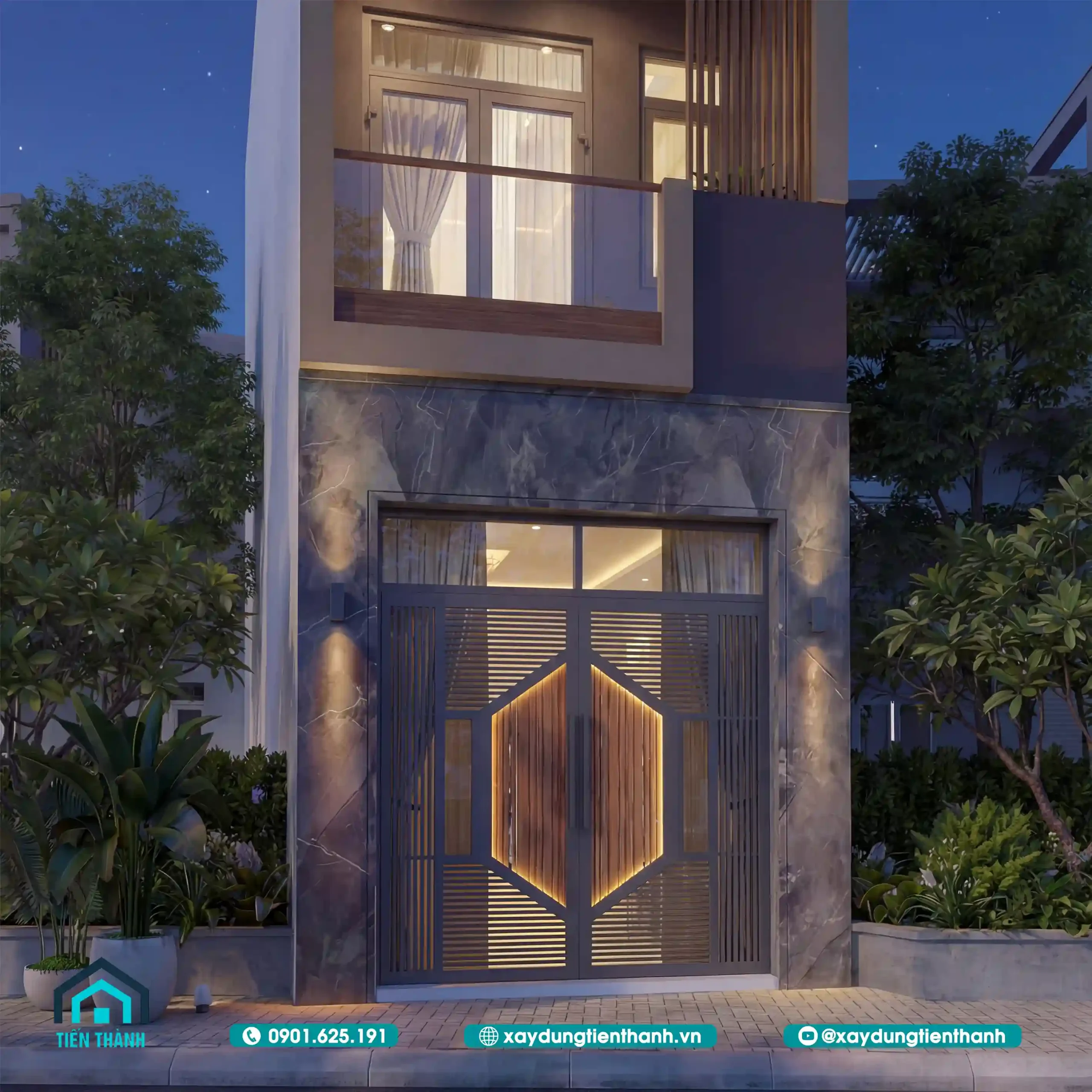 Mẫu Nhà 3 Tầng Giá Rẻ: Tối Ưu Cho Diện Tích Nhỏ mau nha 3 tang gia re 13 scaled - Mẫu Nhà 3 Tầng Giá Rẻ: Tối Ưu Cho Diện Tích Nhỏ