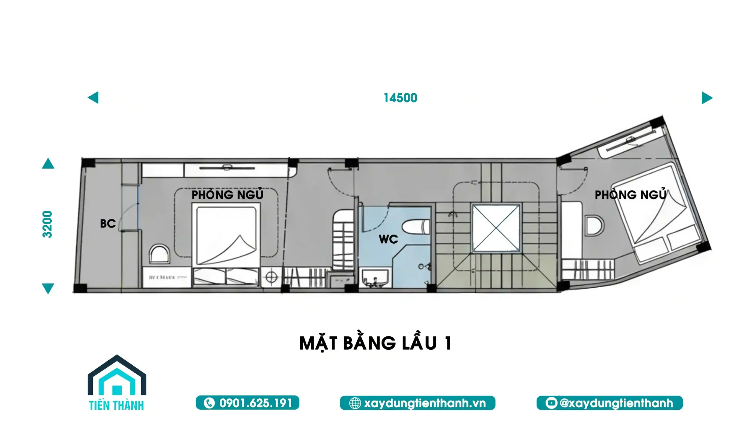 Mẫu Nhà 3 Tầng Giá Rẻ: Tối Ưu Cho Diện Tích Nhỏ mau nha 3 tang gia re 2 scaled - Mẫu Nhà 3 Tầng Giá Rẻ: Tối Ưu Cho Diện Tích Nhỏ
