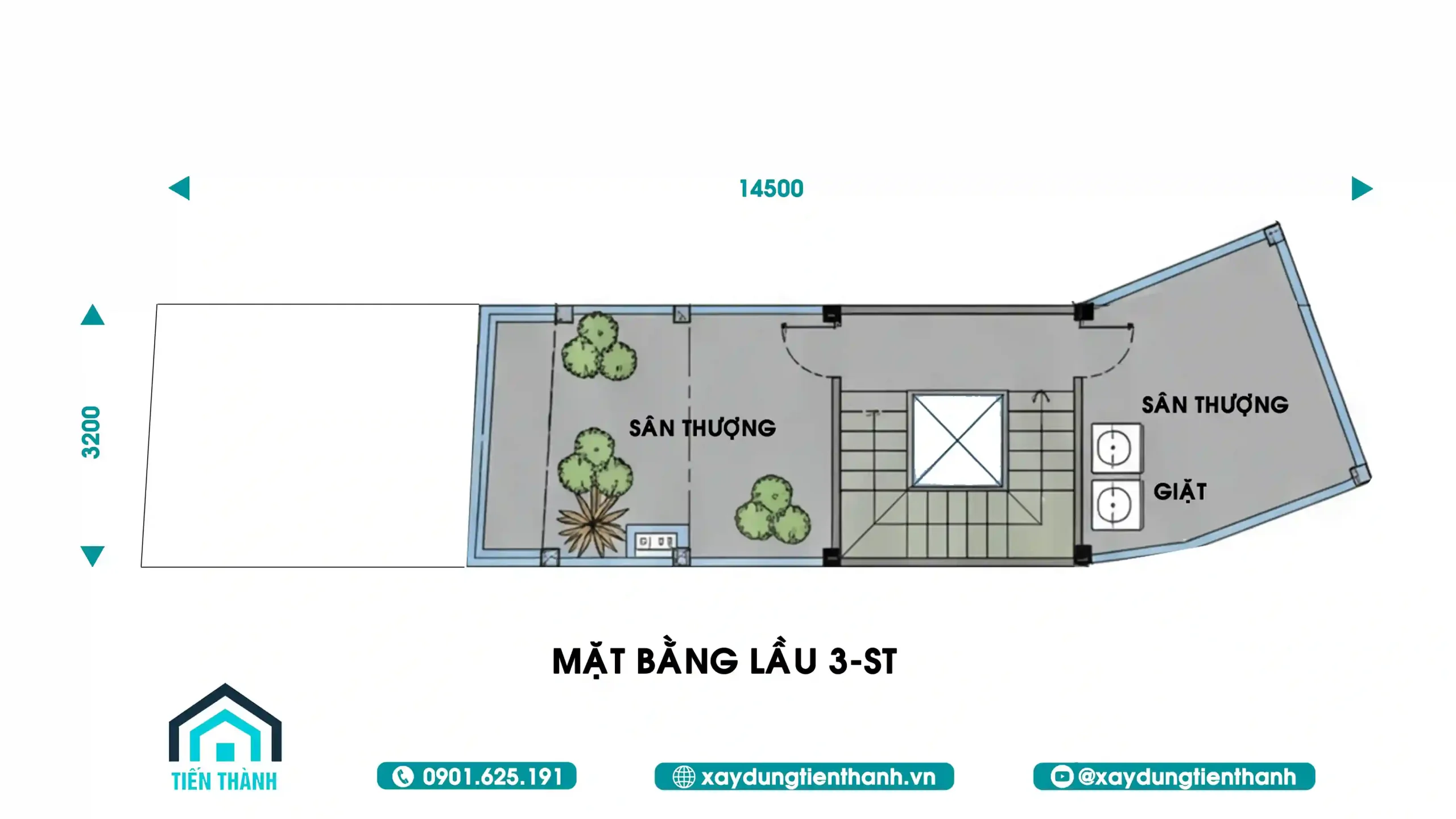 Mẫu Nhà 3 Tầng Giá Rẻ: Tối Ưu Cho Diện Tích Nhỏ mau nha 3 tang gia re 4 scaled - Mẫu Nhà 3 Tầng Giá Rẻ: Tối Ưu Cho Diện Tích Nhỏ