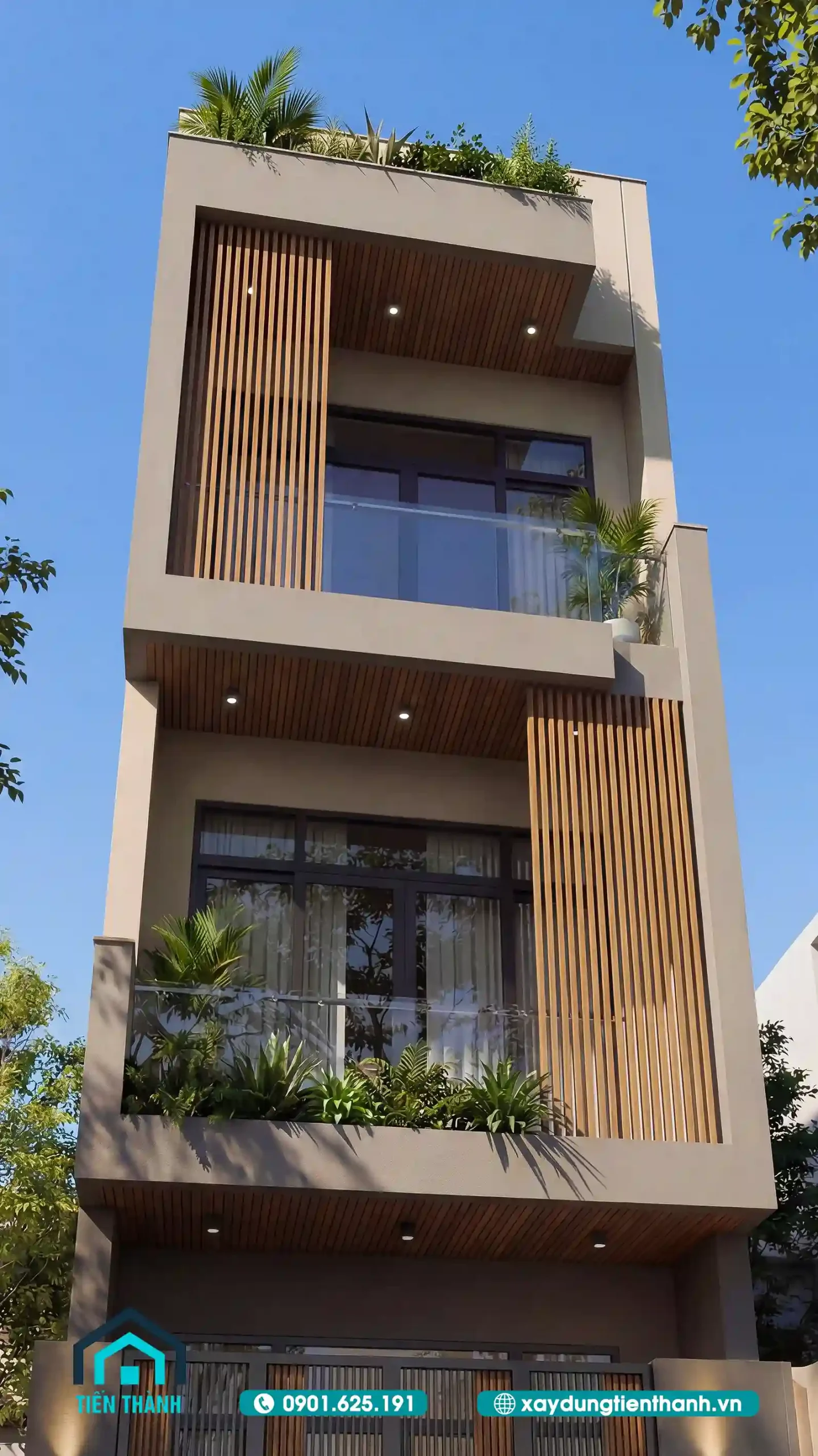 Mẫu Nhà 3 Tầng Hiện Đại: Giải Pháp Kiến Trúc Cho Phố Thị mau nha 3 tang hien dai 8 scaled - Mẫu Nhà 3 Tầng Hiện Đại: Giải Pháp Kiến Trúc Cho Phố Thị