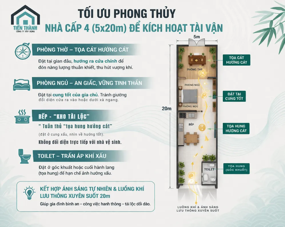 mau nha cap 4 co gac lung 5x20 gia re 5aa - Mẫu nh&agrave; cấp 4 c&oacute; g&aacute;c lửng 5x20 gi&aacute; rẻ [QU&Aacute; ĐẸP]