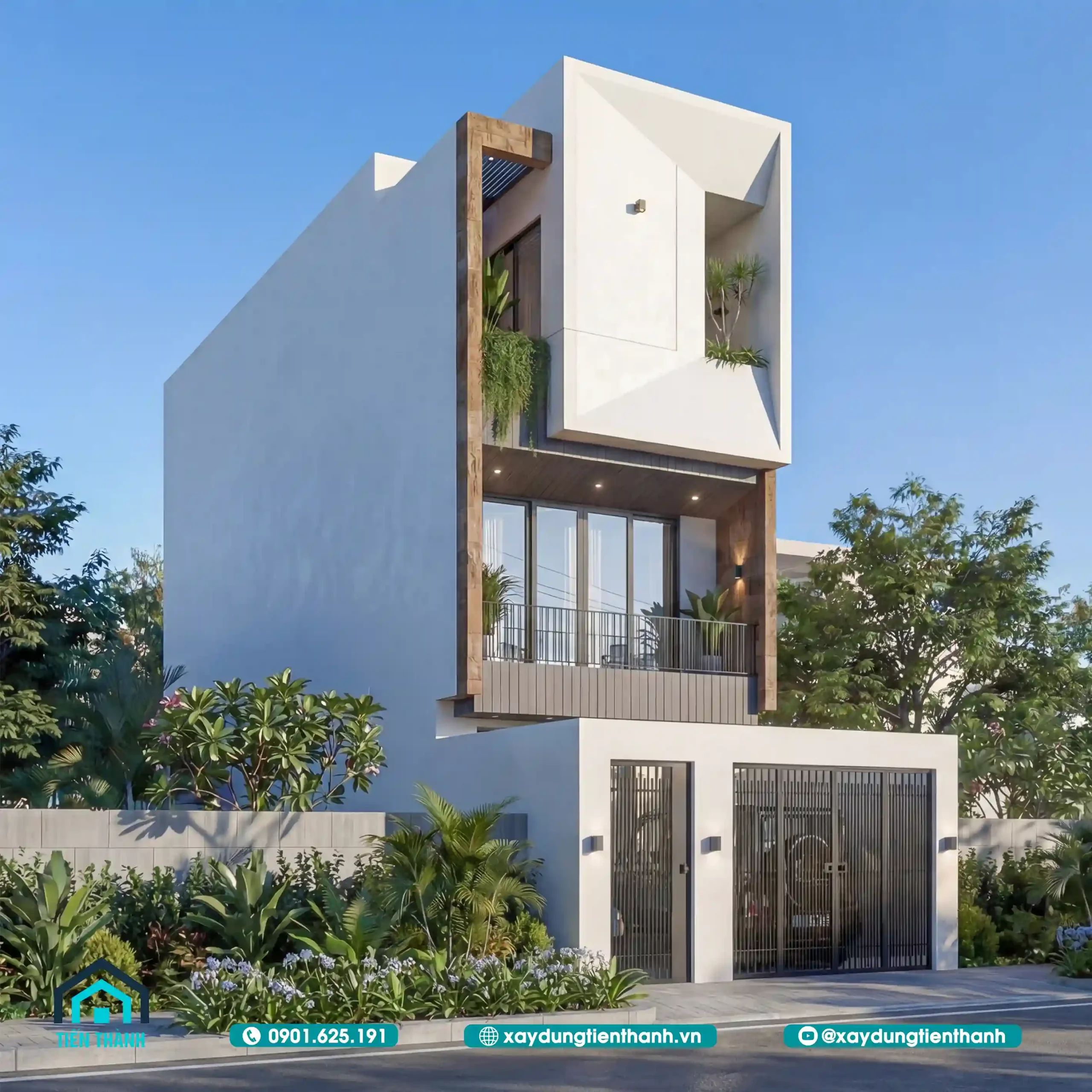 Mẫu Nhà Ống 3 Tầng Đẹp Nhất Hiện Nay: Kiến Trúc Hiện Đại mau nha ong 3 tang dep nhat hien nay 6 scaled - Mẫu Nhà Ống 3 Tầng Đẹp Nhất Hiện Nay: Kiến Trúc Hiện Đại