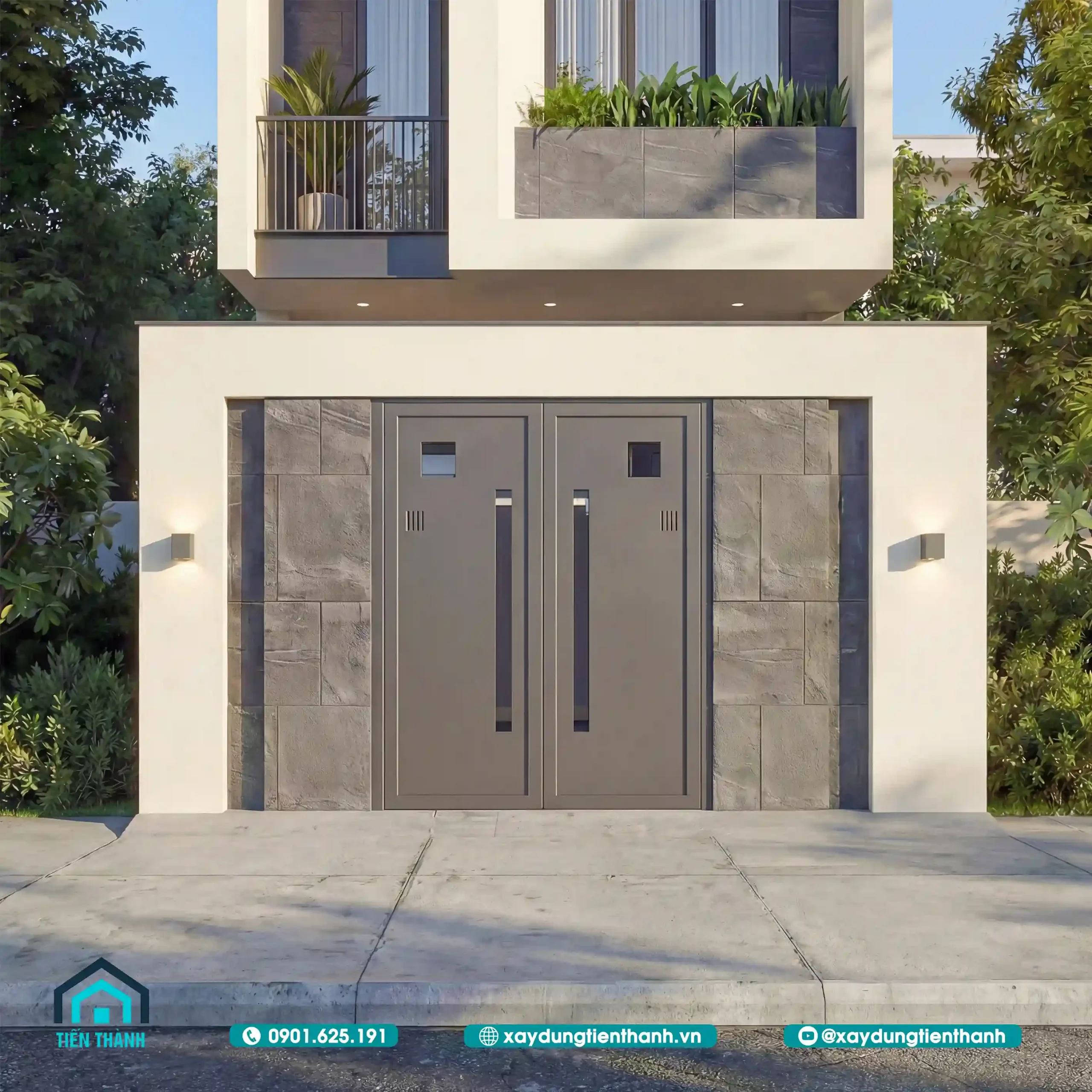 Mẫu Nhà Ống 3 Tầng Mặt Tiền 5m: Giải Pháp Kiến Trúc Đẳng Cấp mau nha ong 3 tang mat tien 5m 7 scaled - Mẫu Nhà Ống 3 Tầng Mặt Tiền 5m: Giải Pháp Kiến Trúc Đẳng Cấp