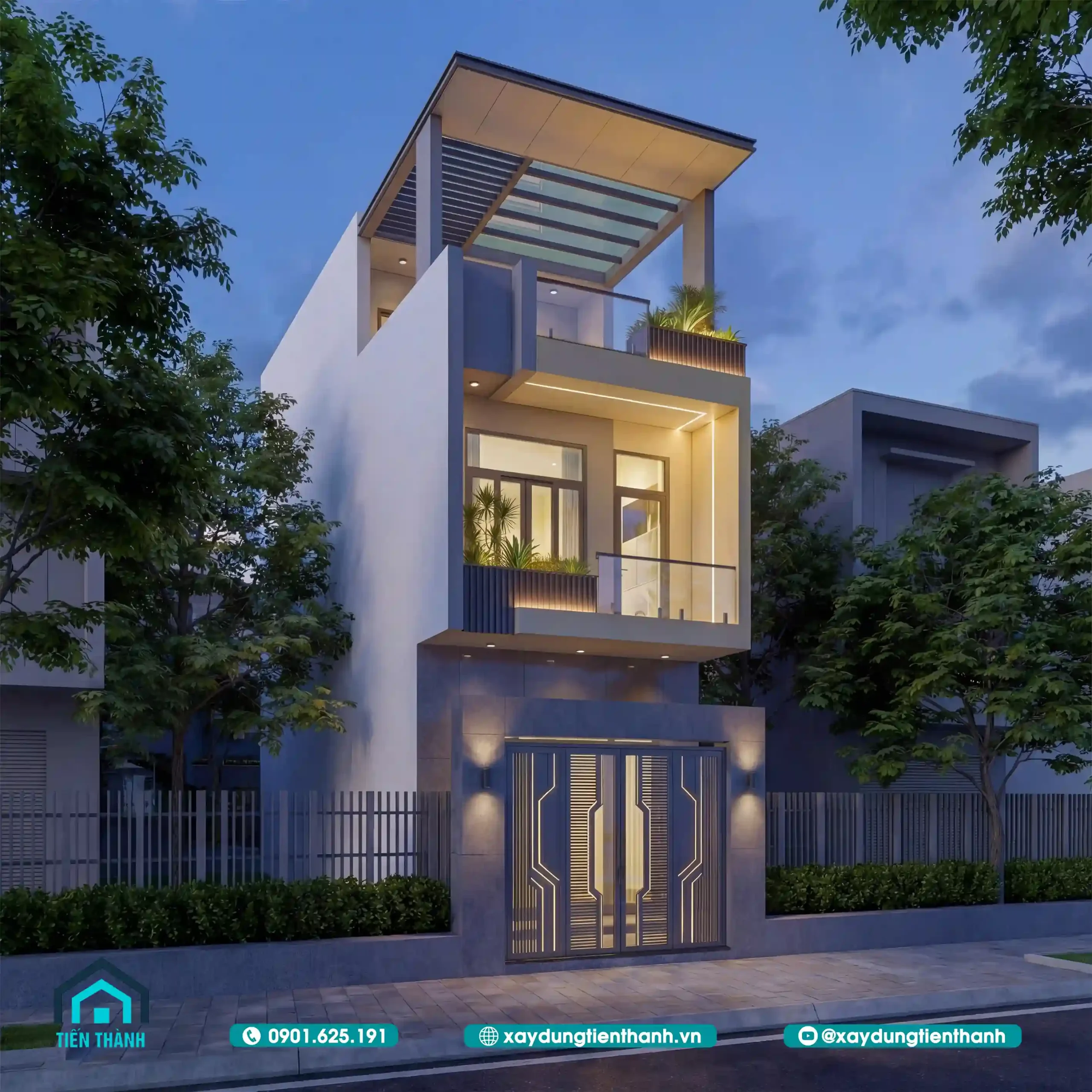 Ngang 4m Mẫu Nhà Ống Đẹp 3 Tầng 4m:Kiến Trúc Đẳng Cấp ngang 4m mau nha ong dep 3 tang 4m 10 scaled - Ngang 4m Mẫu Nhà Ống Đẹp 3 Tầng 4m:Kiến Trúc Đẳng Cấp