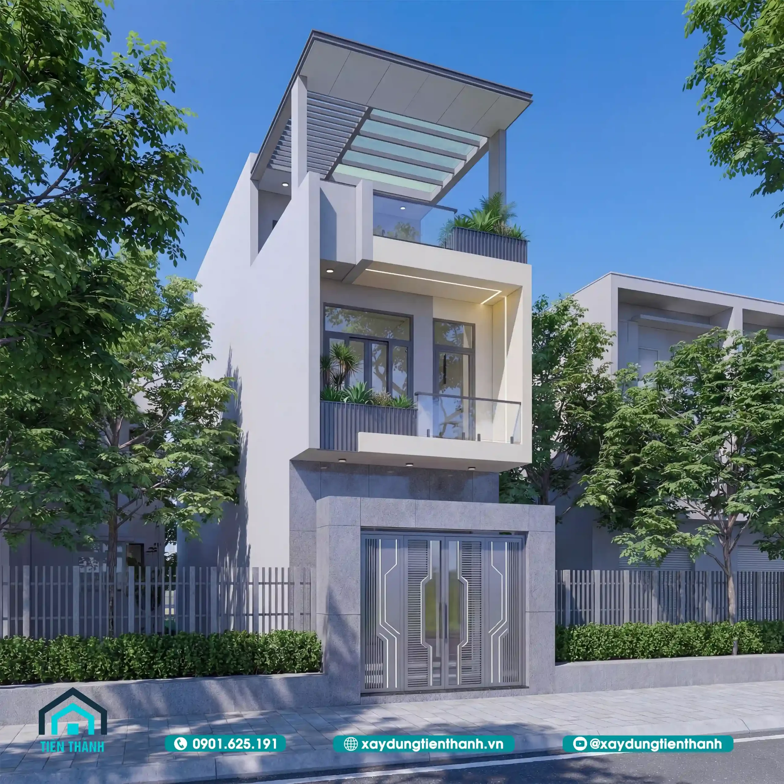 Ngang 4m Mẫu Nhà Ống Đẹp 3 Tầng 4m:Kiến Trúc Đẳng Cấp ngang 4m mau nha ong dep 3 tang 4m 6 scaled - Ngang 4m Mẫu Nhà Ống Đẹp 3 Tầng 4m:Kiến Trúc Đẳng Cấp