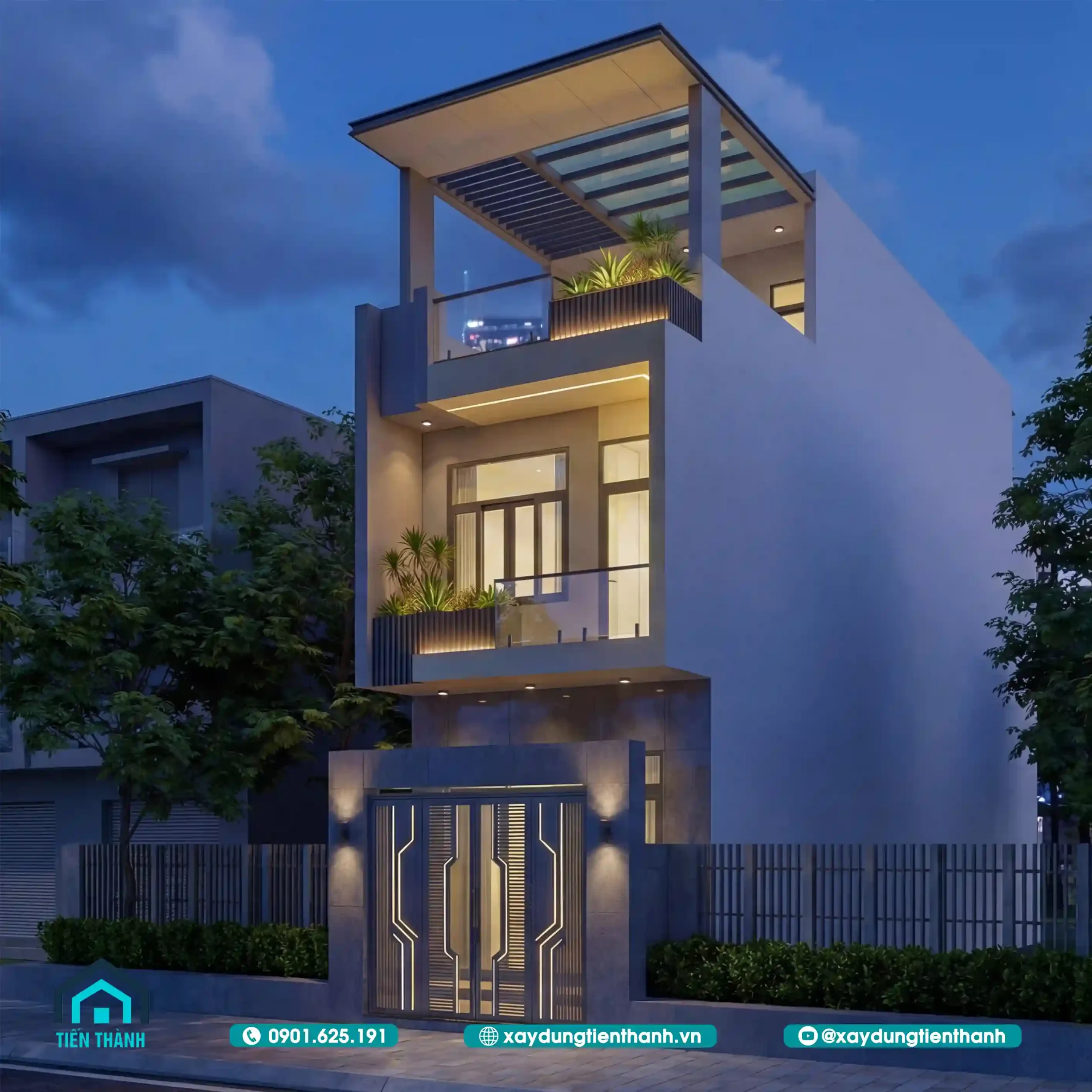 Ngang 4m Mẫu Nhà Ống Đẹp 3 Tầng 4m:Kiến Trúc Đẳng Cấp ngang 4m mau nha ong dep 3 tang 4m 8 scaled - Ngang 4m Mẫu Nhà Ống Đẹp 3 Tầng 4m:Kiến Trúc Đẳng Cấp