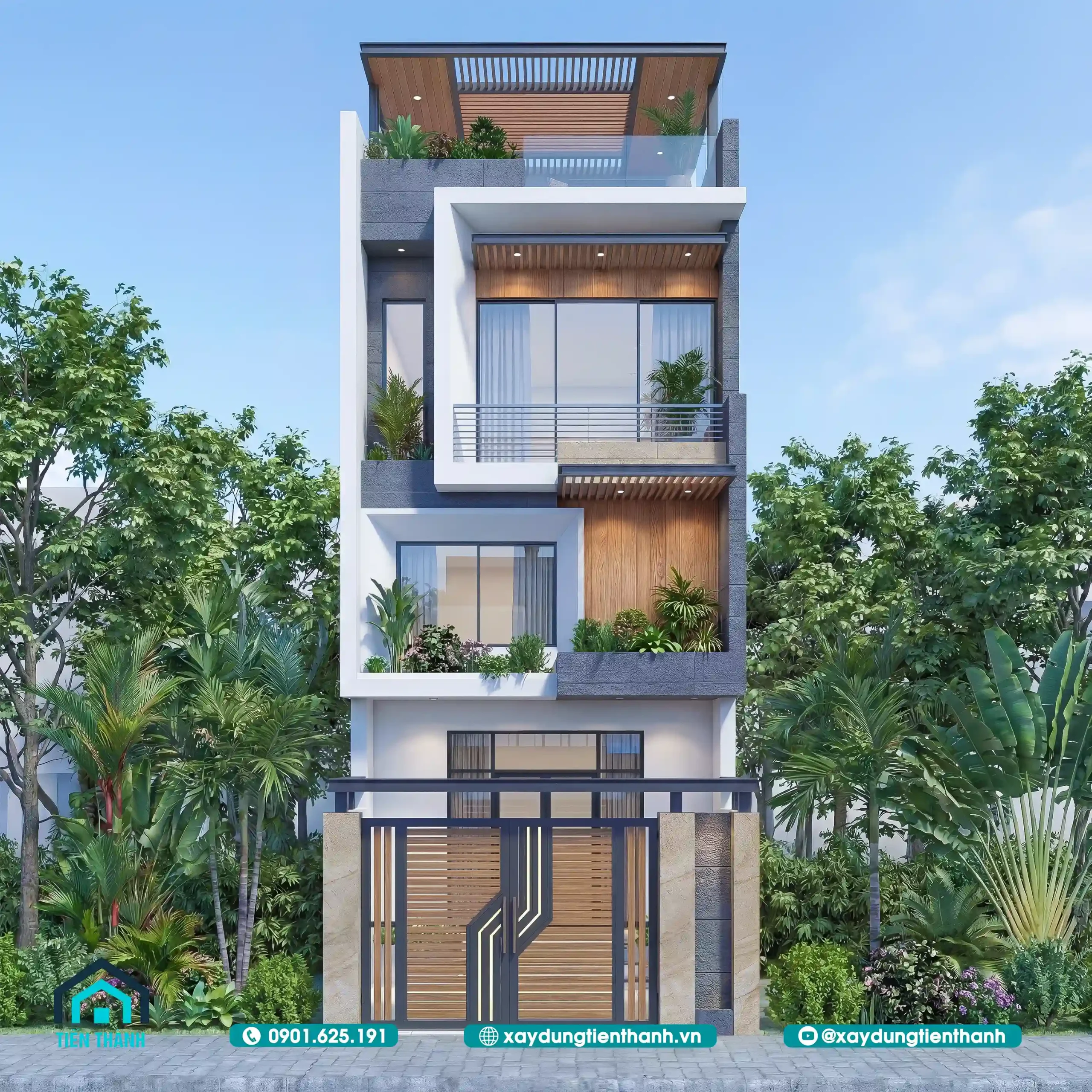 TRANG CHỦ nha 3 tang co gara o to 5 scaled - TRANG CHỦ