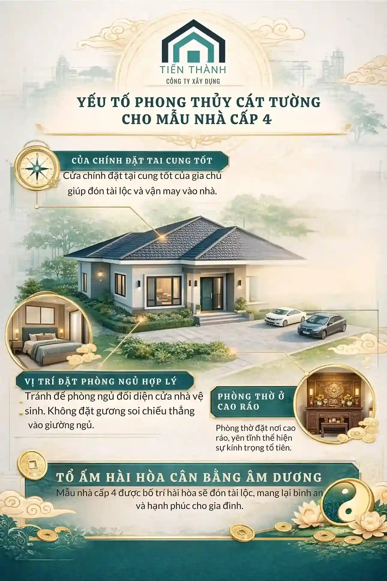 nha cap 4 4 phong ngu 10 - Nh&agrave; cấp 4 4 ph&ograve;ng ngủ đẹp ho&agrave;n hảo hiện nay [TIẾT KIỆM]
