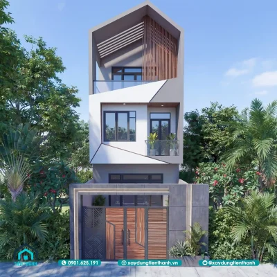 nha dep 3 tang hien dai 4 400x400 - Mẫu Nhà Đẹp 3 Tầng Hiện Đại: Xu Hướng Kiến Trúc Đột Phá