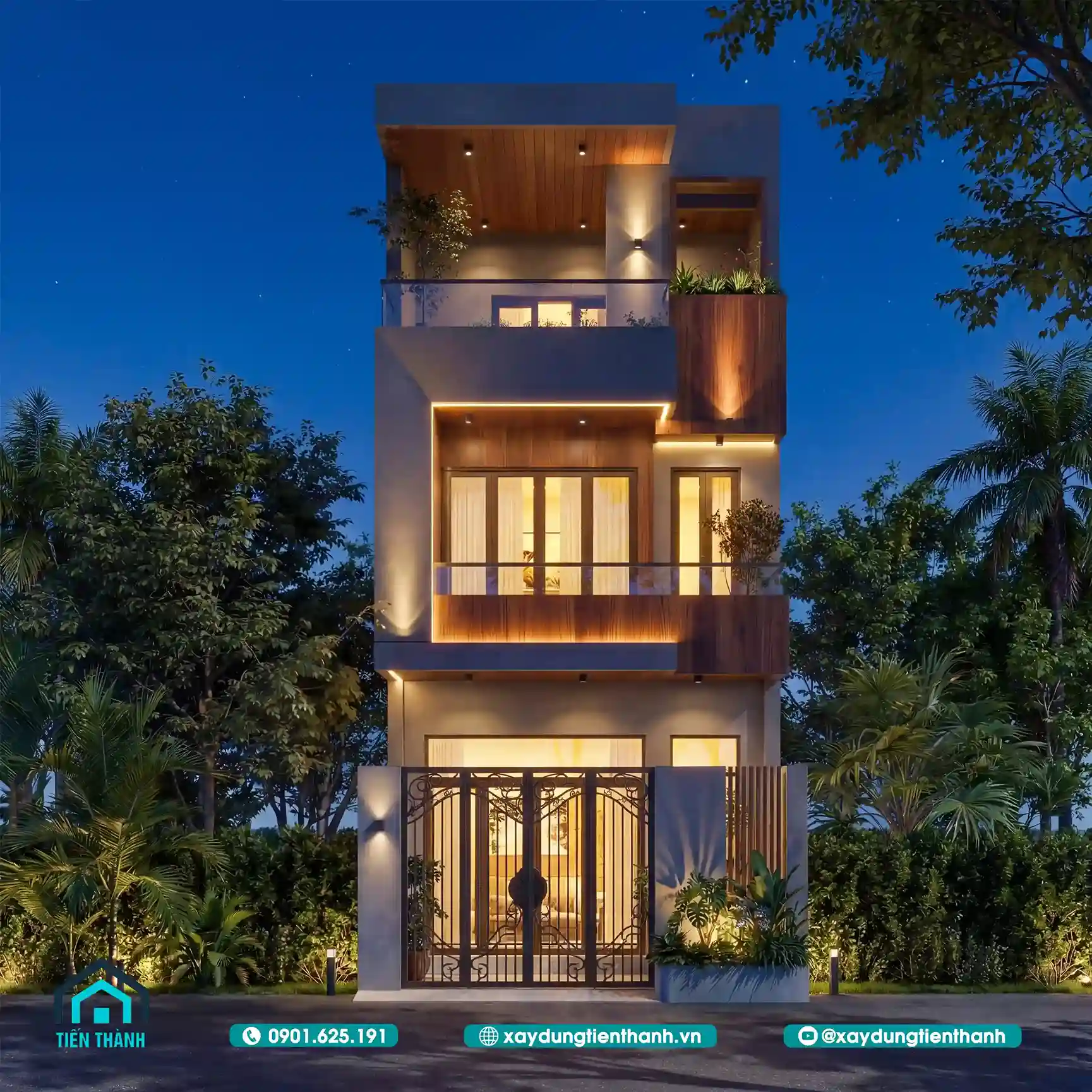 Thiết kế nhà ở Bà Rịa Vũng Tàu với chi phí rẻ chuẩn đẹp thiet ke nha o ba ria 6 - Thiết kế nhà ở Bà Rịa Vũng Tàu với chi phí rẻ chuẩn đẹp