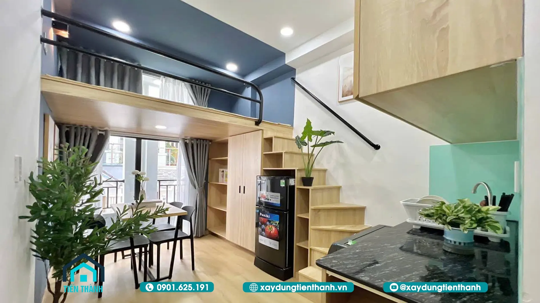 chi phi xay phong tro 12m2 10a - Chi ph&iacute; x&acirc;y dựng ph&ograve;ng trọ 12m2, thiết kế đẹp [TIẾT KIỆM]