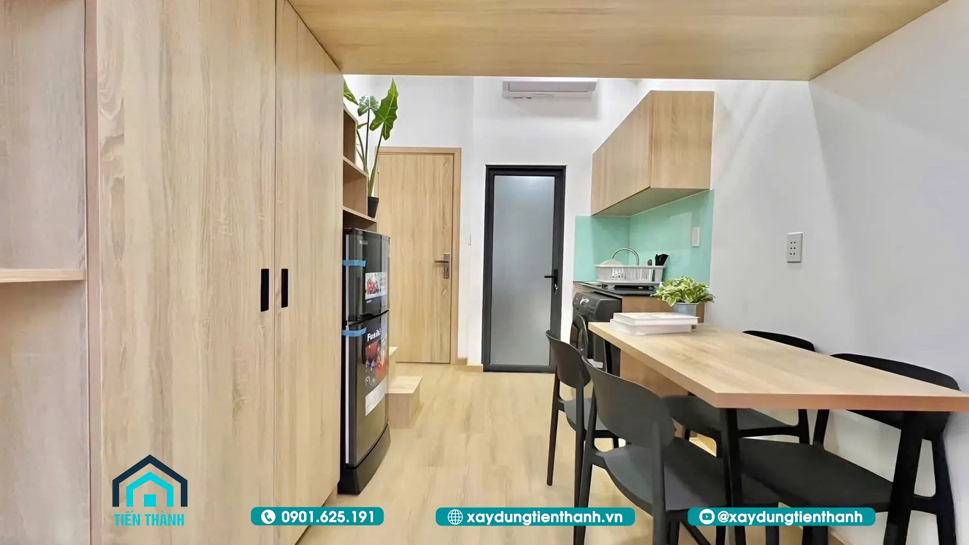 chi phi xay phong tro 12m2 15a - Chi ph&iacute; x&acirc;y dựng ph&ograve;ng trọ 12m2, thiết kế đẹp [TIẾT KIỆM]