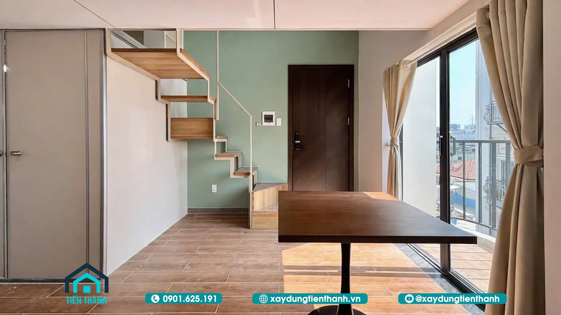 chi phi xay phong tro 12m2 16a - Chi ph&iacute; x&acirc;y dựng ph&ograve;ng trọ 12m2, thiết kế đẹp [TIẾT KIỆM]