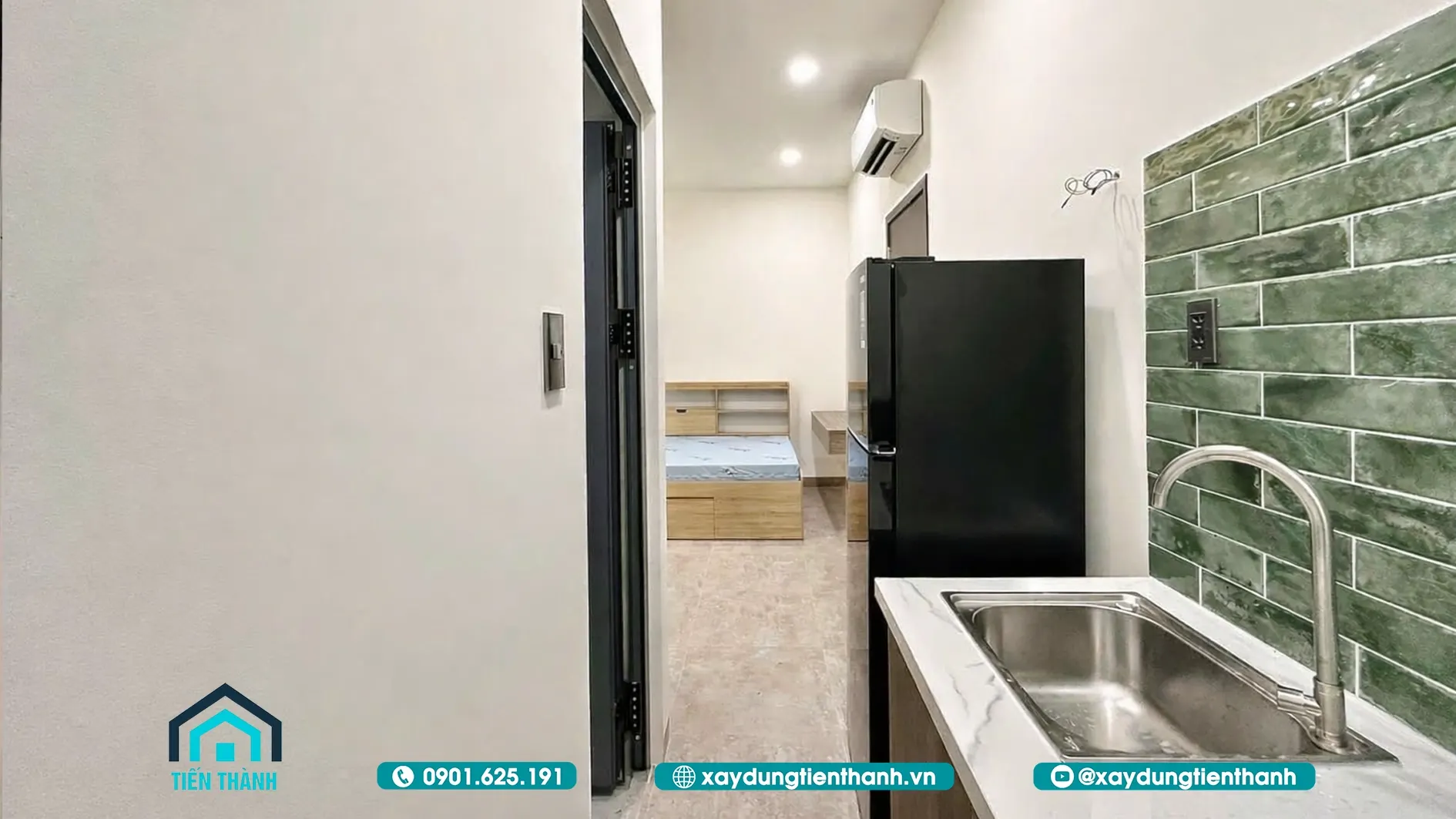 chi phi xay phong tro 12m2 20a - Chi ph&iacute; x&acirc;y dựng ph&ograve;ng trọ 12m2, thiết kế đẹp [TIẾT KIỆM]