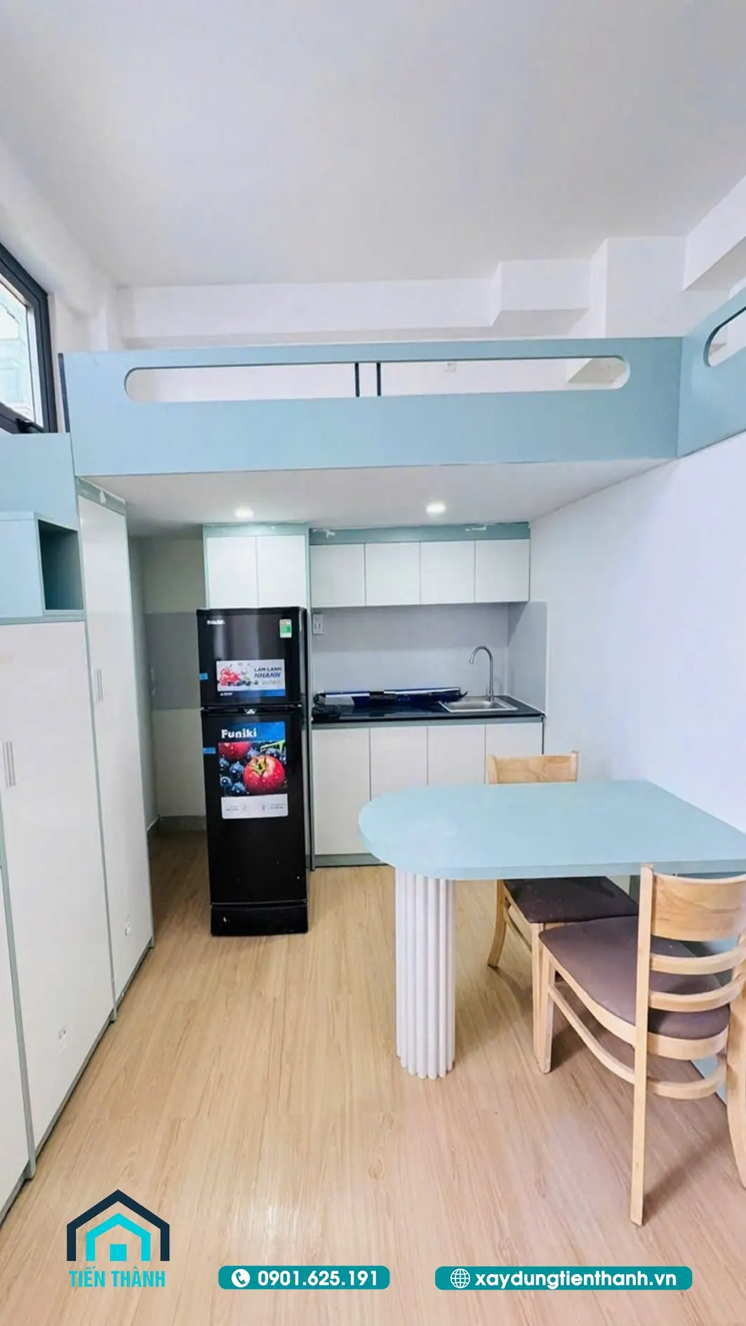 chi phi xay phong tro 15m2 16a - Chi ph&iacute; x&acirc;y ph&ograve;ng trọ 15m2. Với thiết kế đẹp [GI&Aacute; RẺ]