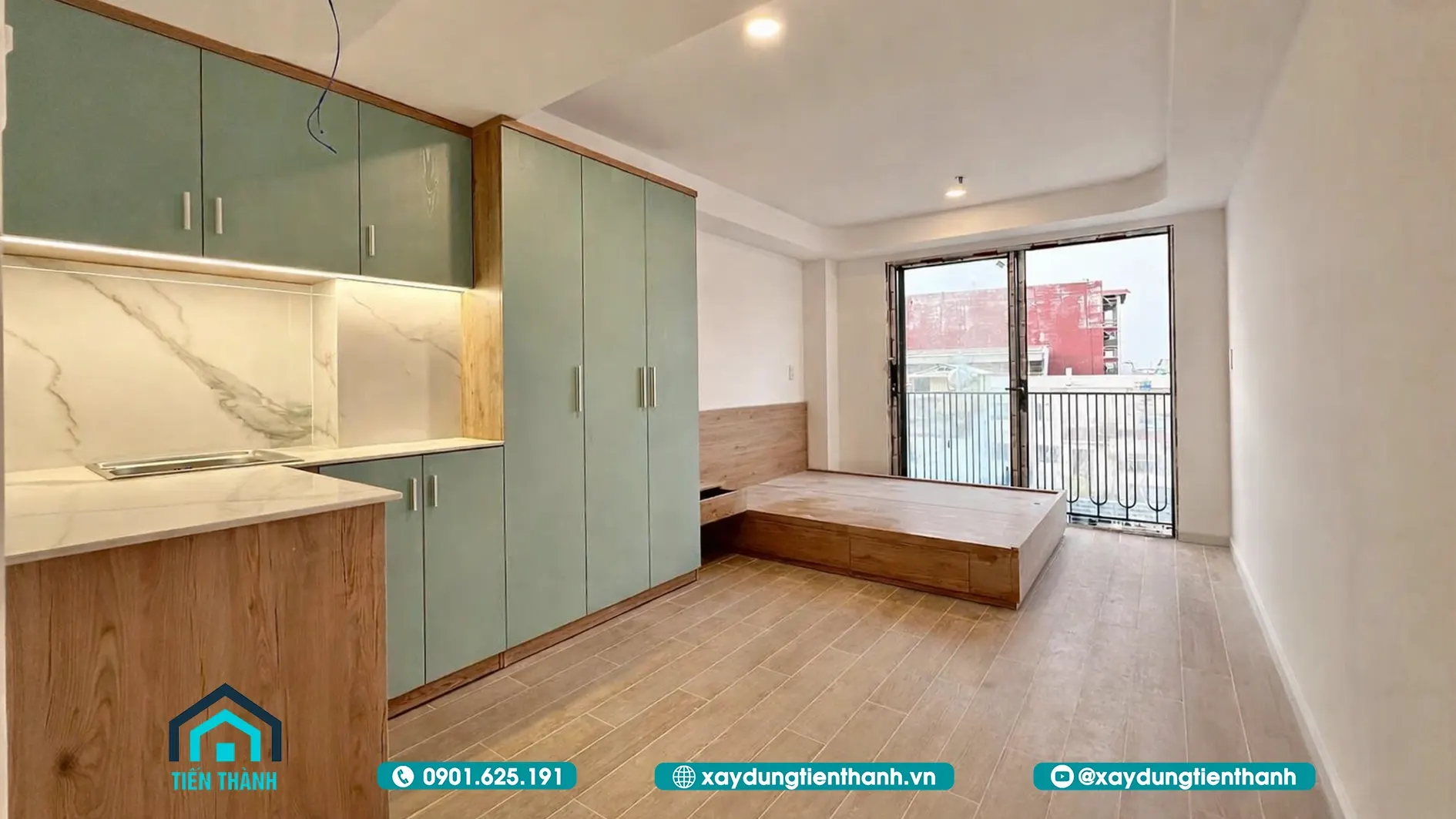 chi phi xay phong tro 15m2 27a - Chi ph&iacute; x&acirc;y ph&ograve;ng trọ 15m2. Với thiết kế đẹp [GI&Aacute; RẺ]