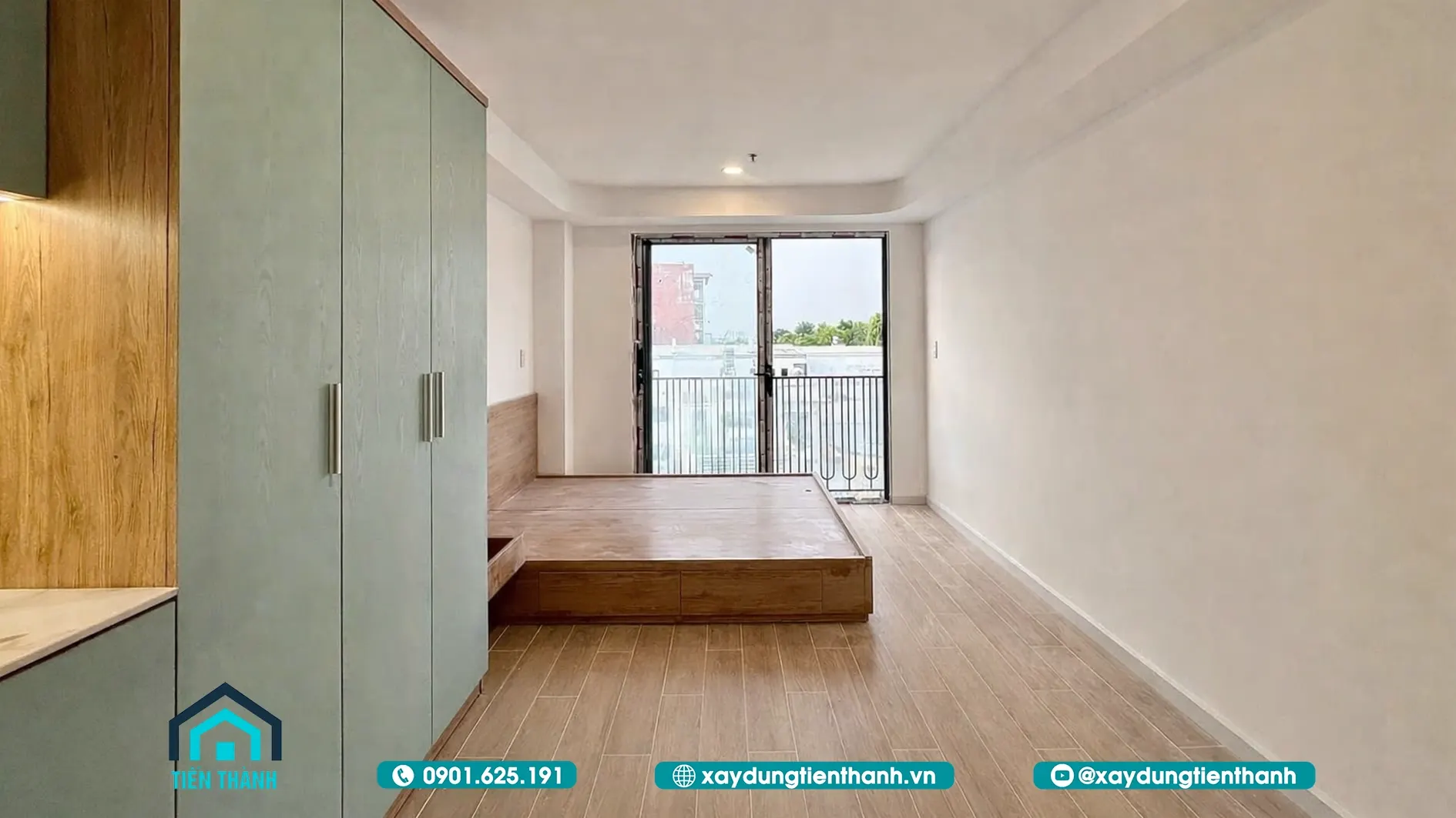 chi phi xay phong tro 15m2 28a - Chi ph&iacute; x&acirc;y ph&ograve;ng trọ 15m2. Với thiết kế đẹp [GI&Aacute; RẺ]