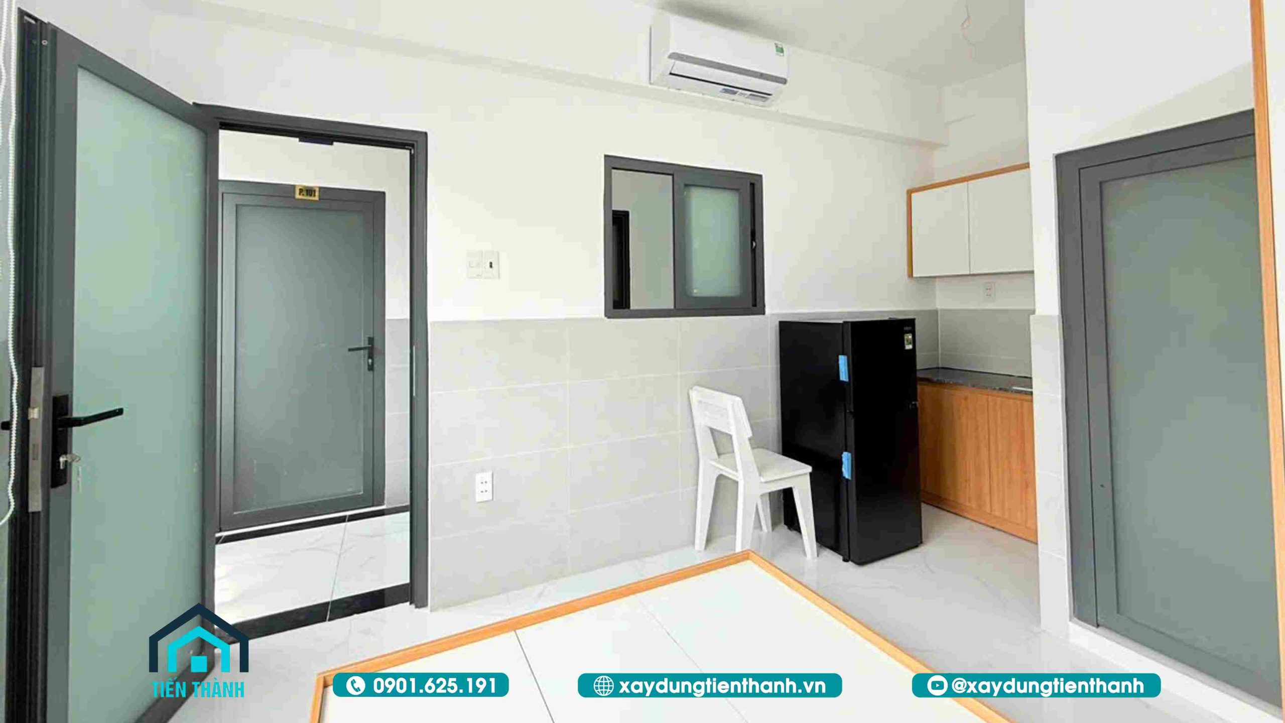chi phi xay phong tro 16m2 10aa scaled - Chi ph&iacute; x&acirc;y ph&ograve;ng trọ 16m2 thiết kế đẹp [RẺ TIẾT KIỆM]