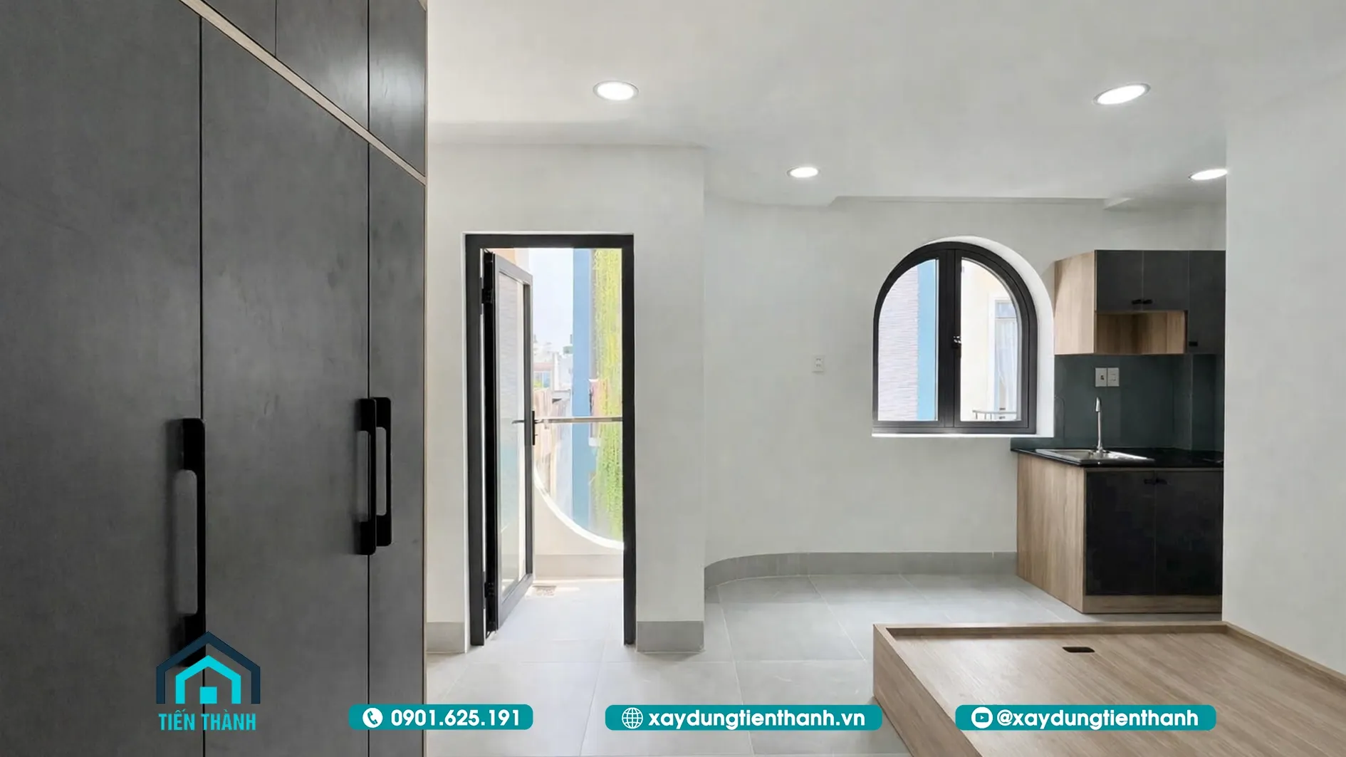chi phi xay phong tro 16m2 12a - Chi ph&iacute; x&acirc;y ph&ograve;ng trọ 16m2 thiết kế đẹp [RẺ TIẾT KIỆM]