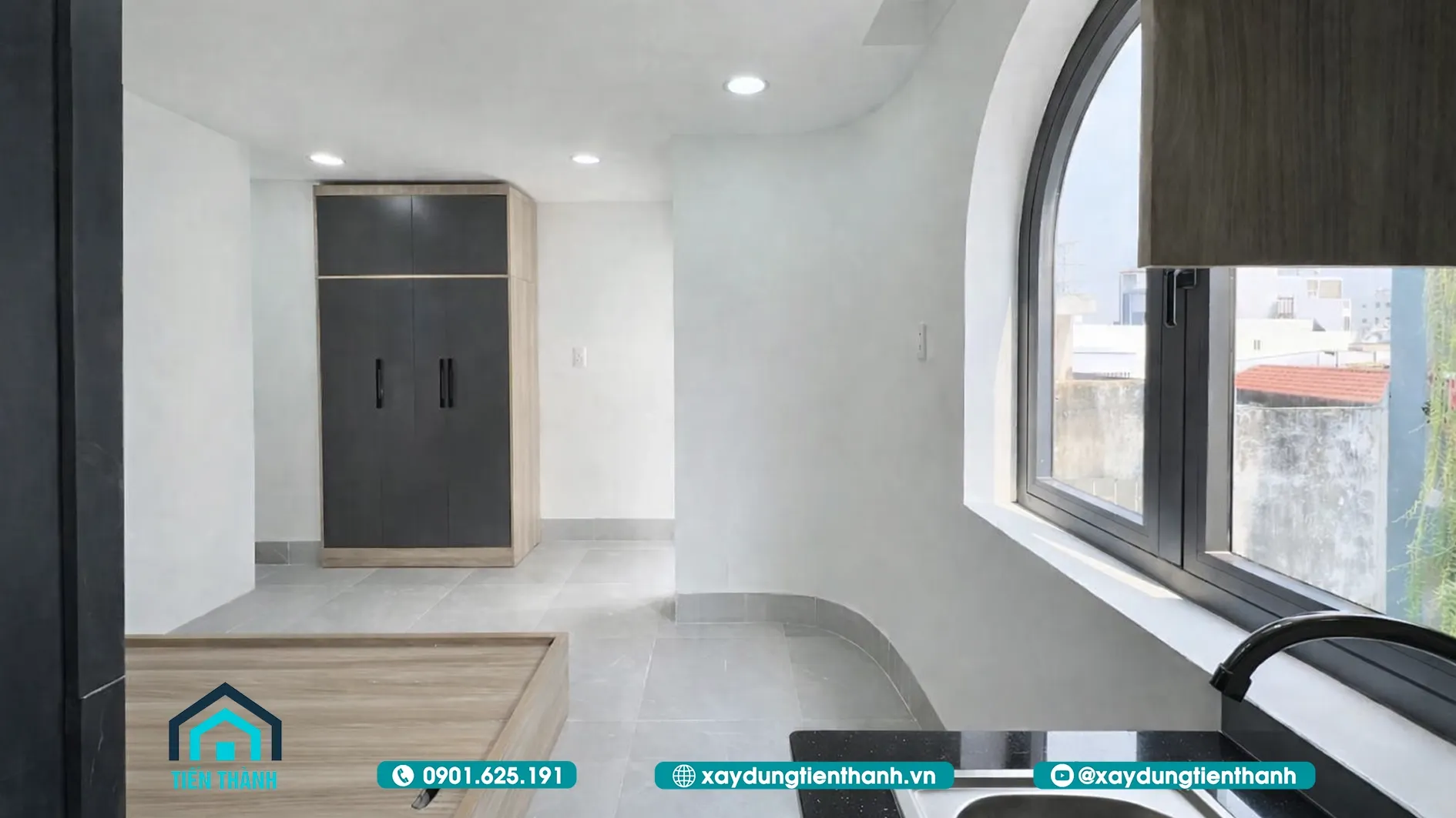 chi phi xay phong tro 16m2 14a - Chi ph&iacute; x&acirc;y ph&ograve;ng trọ 16m2 thiết kế đẹp [RẺ TIẾT KIỆM]