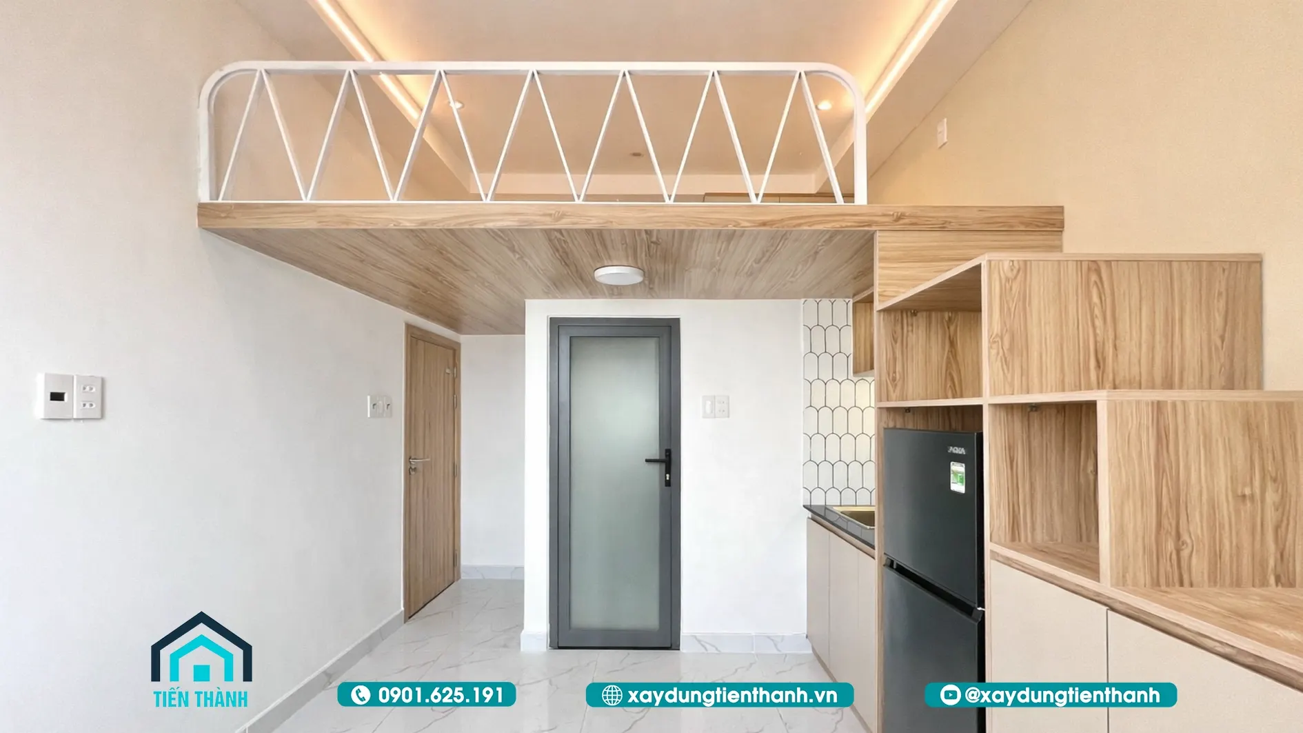 chi phi xay phong tro 16m2 4aa - Chi ph&iacute; x&acirc;y ph&ograve;ng trọ 16m2 thiết kế đẹp [RẺ TIẾT KIỆM]