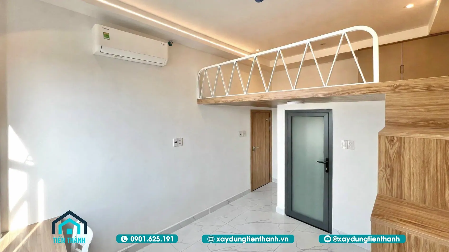chi phi xay phong tro 16m2 6aa - Chi ph&iacute; x&acirc;y ph&ograve;ng trọ 16m2 thiết kế đẹp [RẺ TIẾT KIỆM]