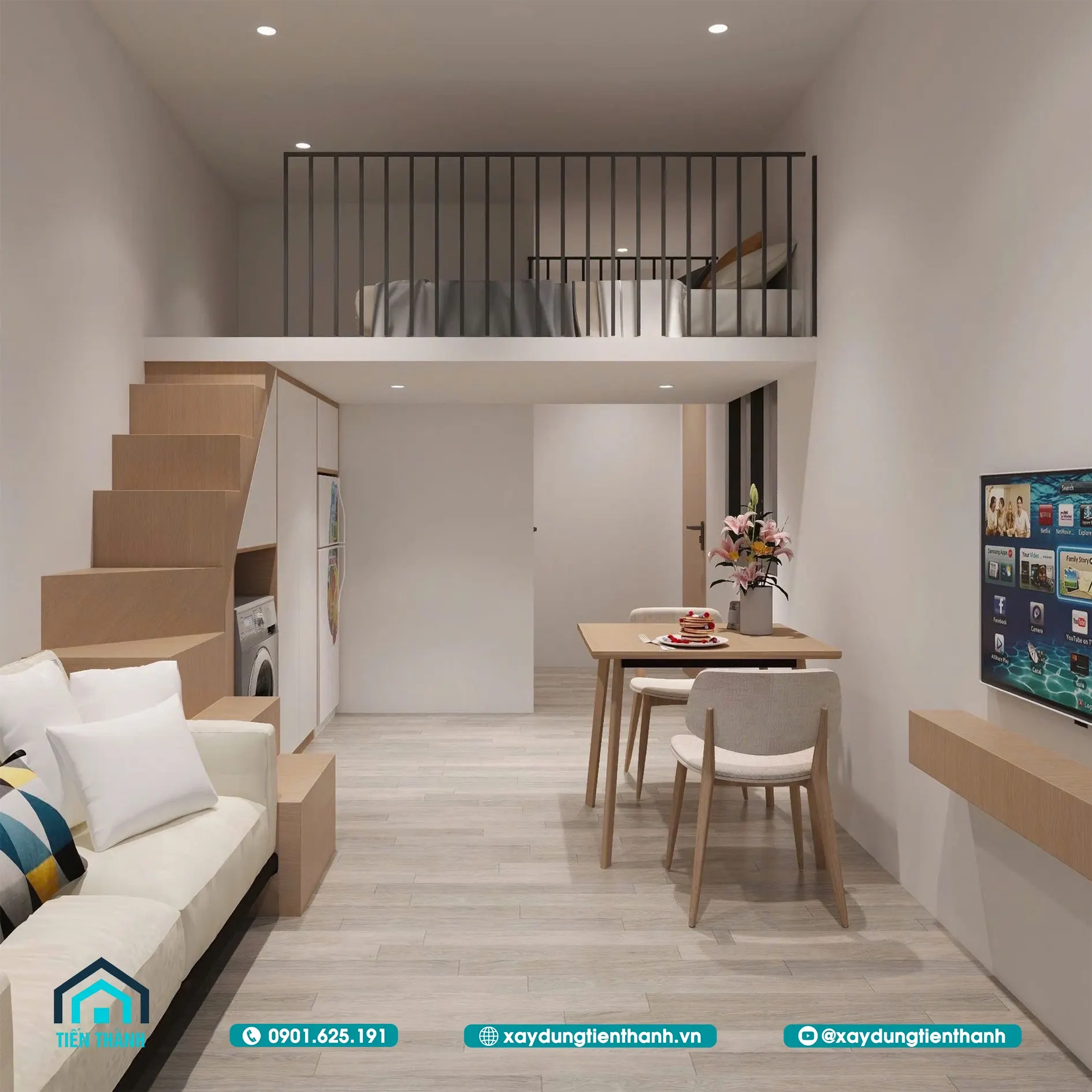 chi phi xay phong tro 30m2 40m2 3aa - Chi ph&iacute; x&acirc;y ph&ograve;ng trọ 30m2,40m2 thiết kế đẹp [TIẾT KIỆM]