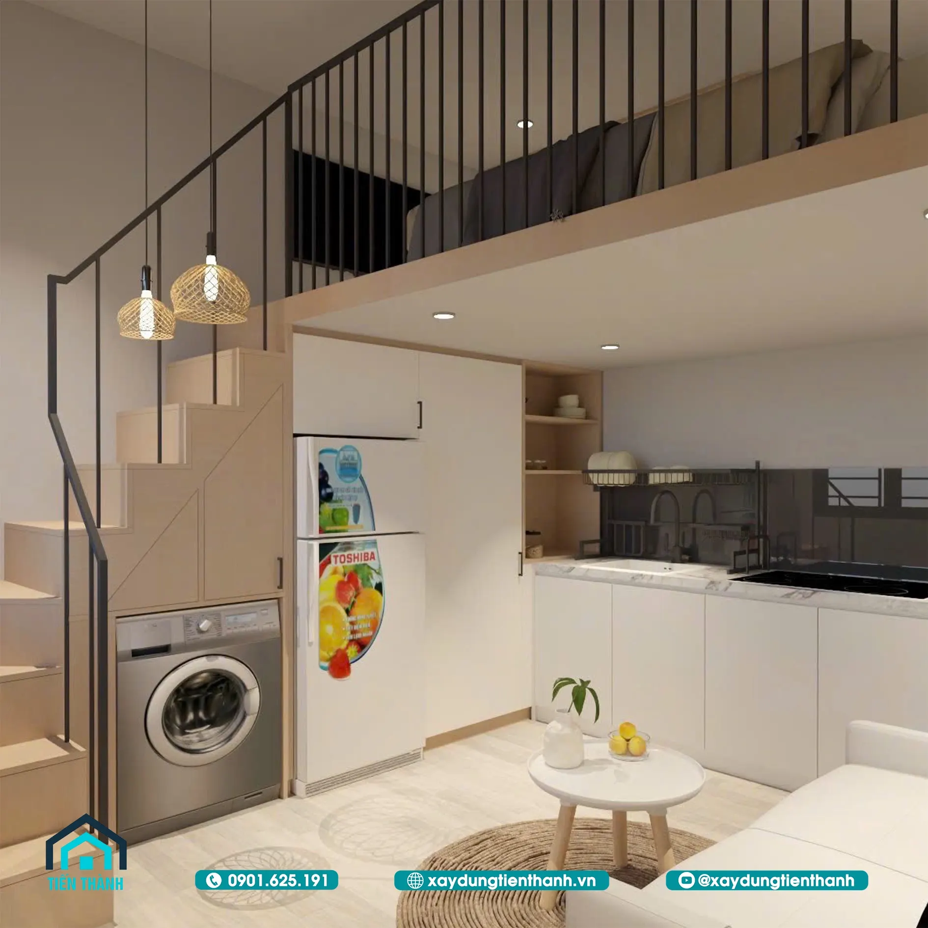 chi phi xay phong tro 30m2 40m2 4aa - Chi ph&iacute; x&acirc;y ph&ograve;ng trọ 30m2,40m2 thiết kế đẹp [TIẾT KIỆM]