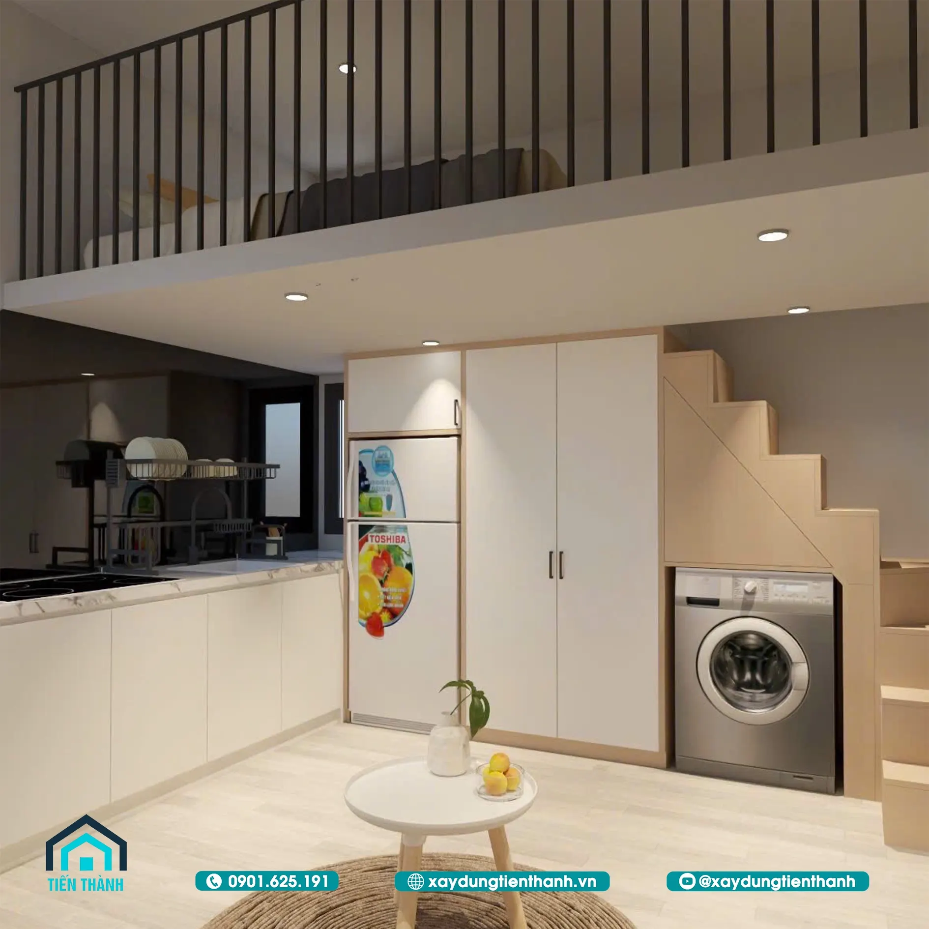chi phi xay phong tro 30m2 40m2 7aa - Chi ph&iacute; x&acirc;y ph&ograve;ng trọ 30m2,40m2 thiết kế đẹp [TIẾT KIỆM]