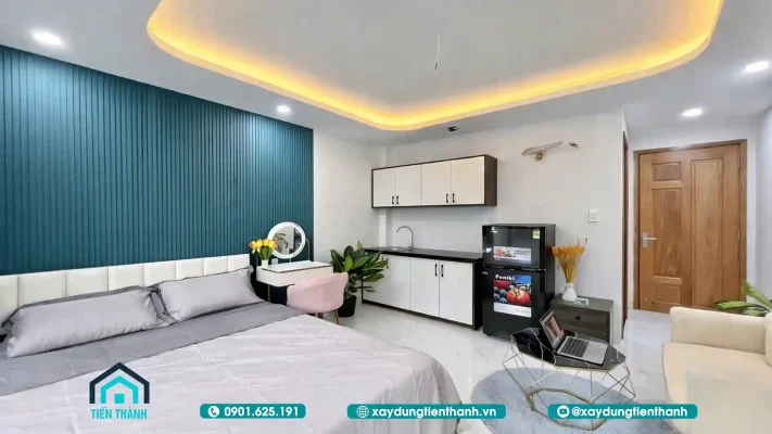 thiet ke phong tro cao cap 13 711x400 - Lựa chọn đơn vị thiết kế phòng trọ cao cấp uy tín [TIẾT KIỆM]