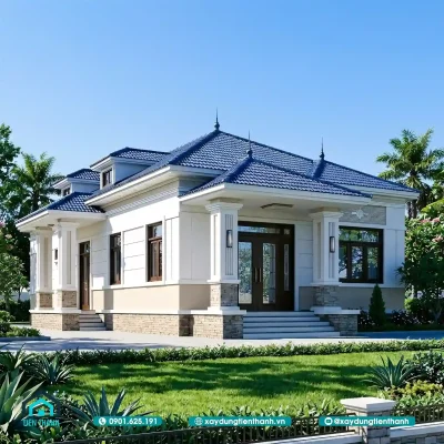 ban ve nha cap 4 nong thon 4 phong ngu 1 14 11zon 400x400 - Bản Vẽ Nhà Cấp 4 Nông Thôn 4 Phòng Ngủ Đẹp Tiện Nghi