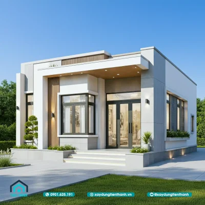 kieu nha cap 4 hien dai 0 400x400 - Kiểu Nhà Cấp 4 Hiện Đại Đẹp Tiện Nghi Nhiều Gia Đình Chọn