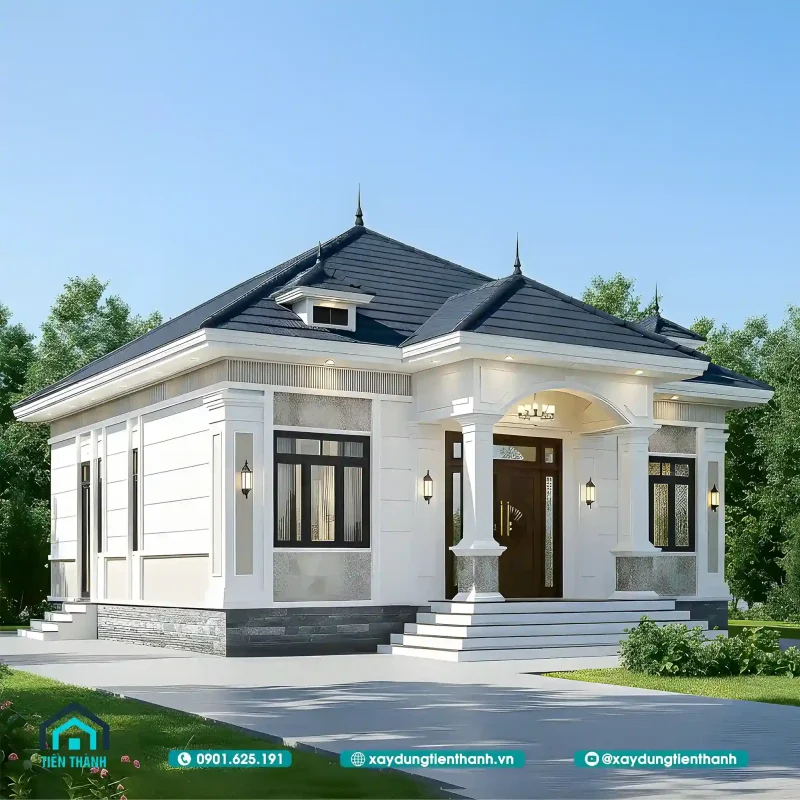 mau nha cap 4 4 phong ngu 150m2 2 800x800 - Nh&agrave; Cấp 4 T&acirc;n Cổ Điển M&aacute;i Nhật Sang Trọng Cho Gia Đ&igrave;nh Việt