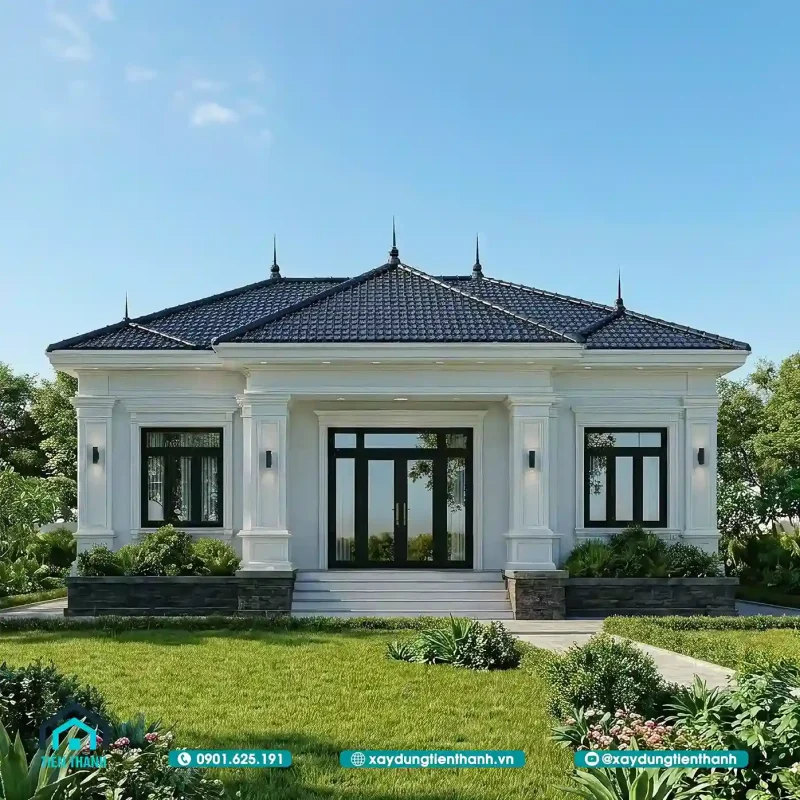 nha cap 4 mai nhat don gian 1 2 11zon 800x800 - Nh&agrave; Cấp 4 T&acirc;n Cổ Điển M&aacute;i Nhật Sang Trọng Cho Gia Đ&igrave;nh Việt
